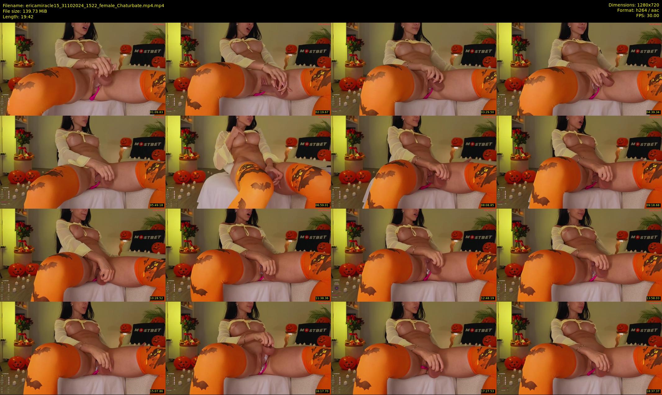 ericamiracle15 — 20 minute Chaturbate female cam show recording, 720p, Oct 31, 2024