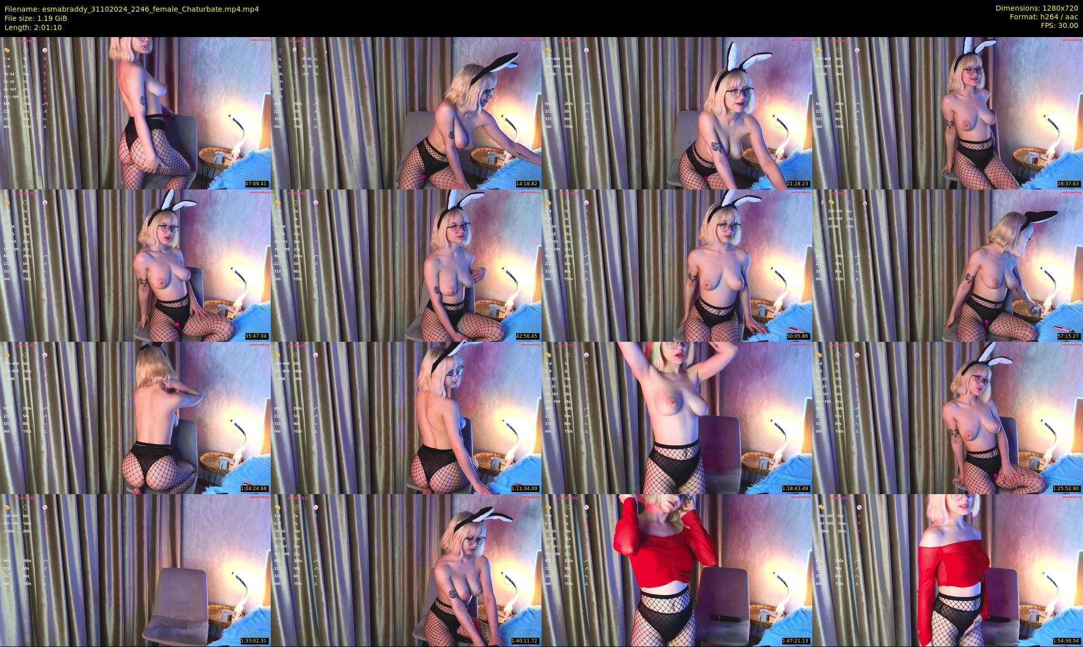 esmabraddy — 122 minute Chaturbate female cam show recording, 720p, Oct 31, 2024