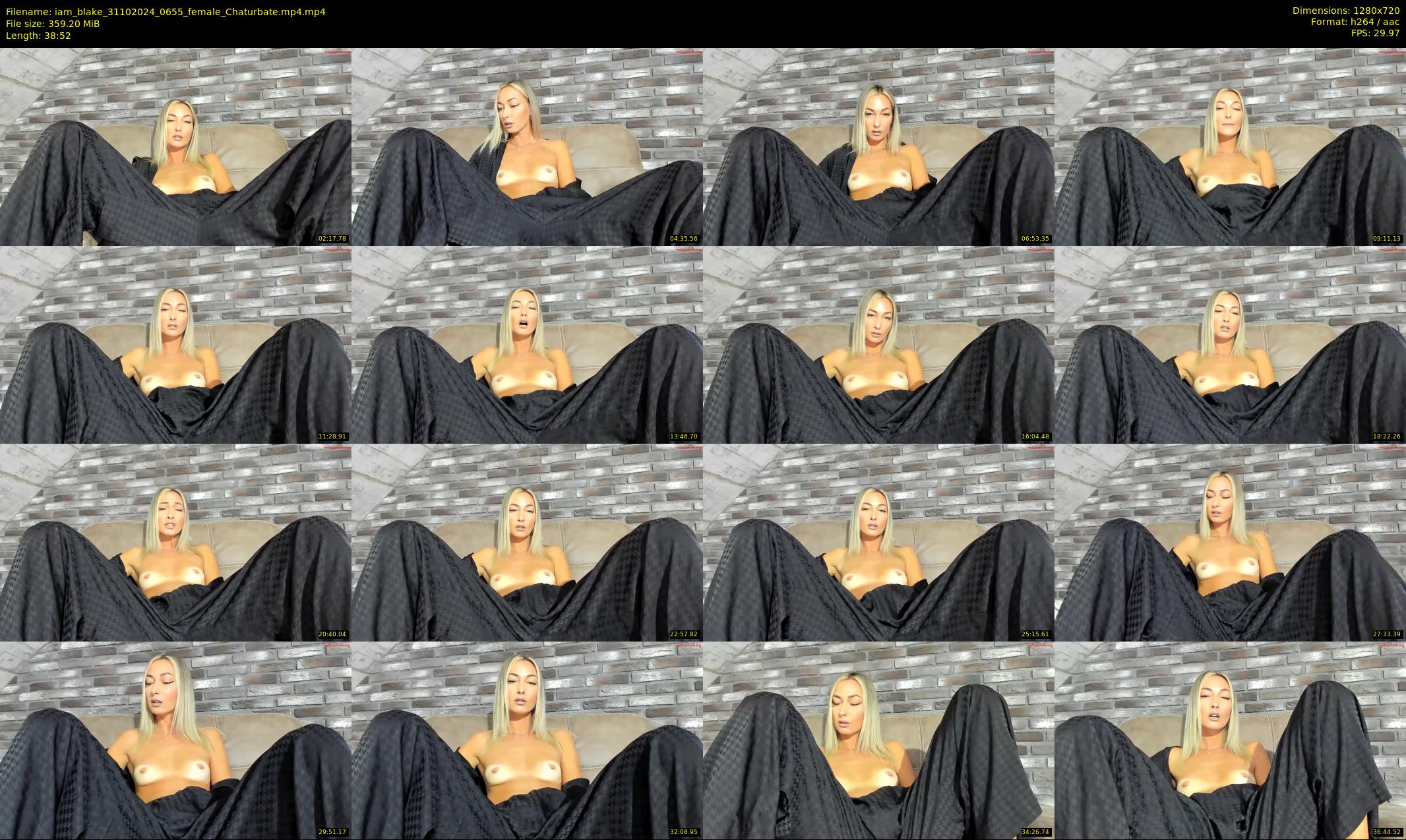 iam_blake — 39 minute Chaturbate female cam show recording, 720p, Oct 31, 2024