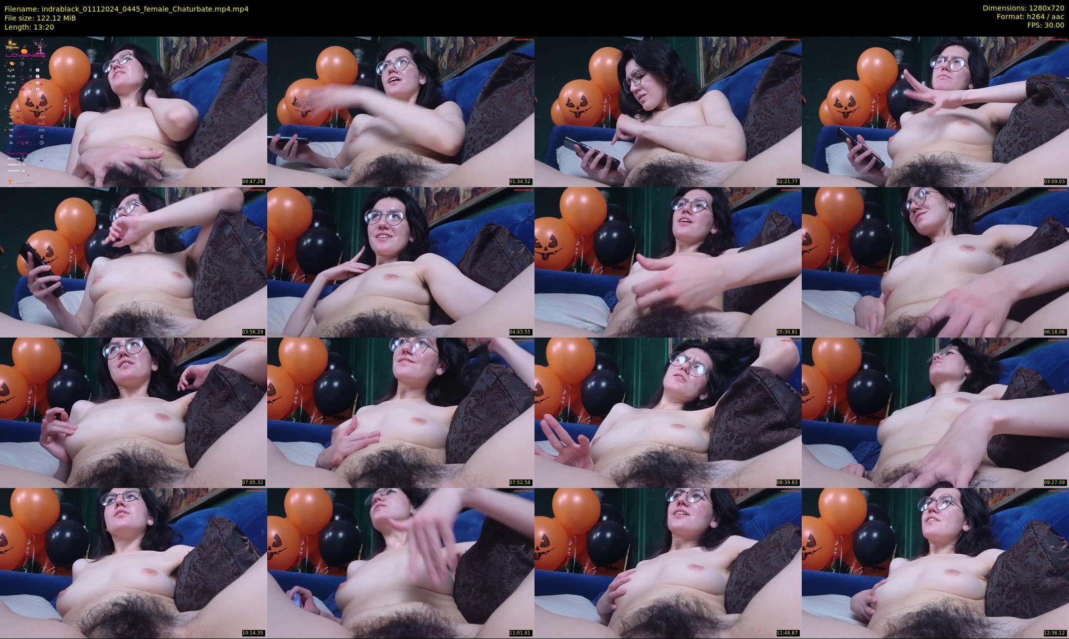 indrablack — 14 minute Chaturbate female cam show recording, 720p, Nov 1, 2024