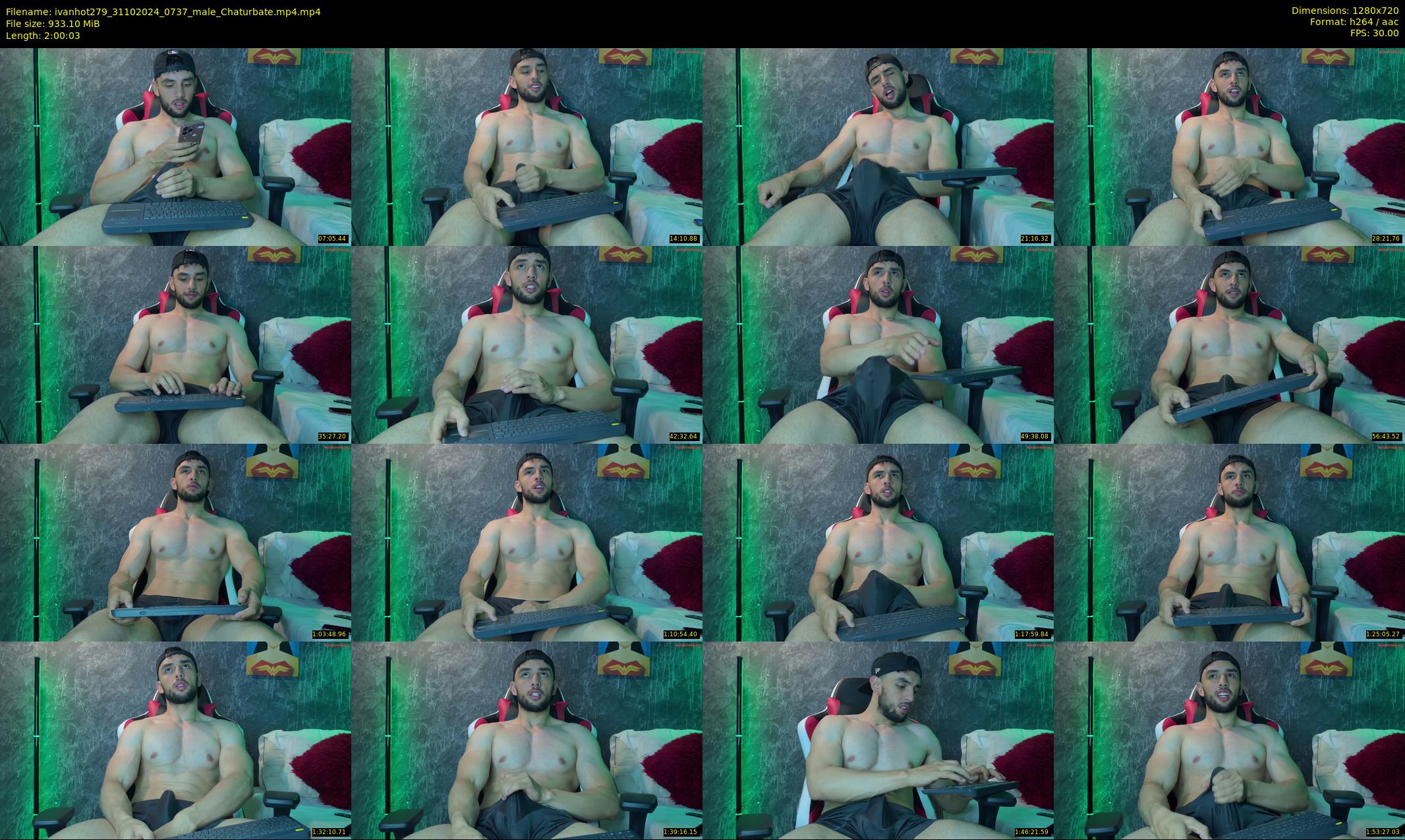 ivanhot279 — 121 minute Chaturbate male cam show recording, 720p, Oct 31, 2024