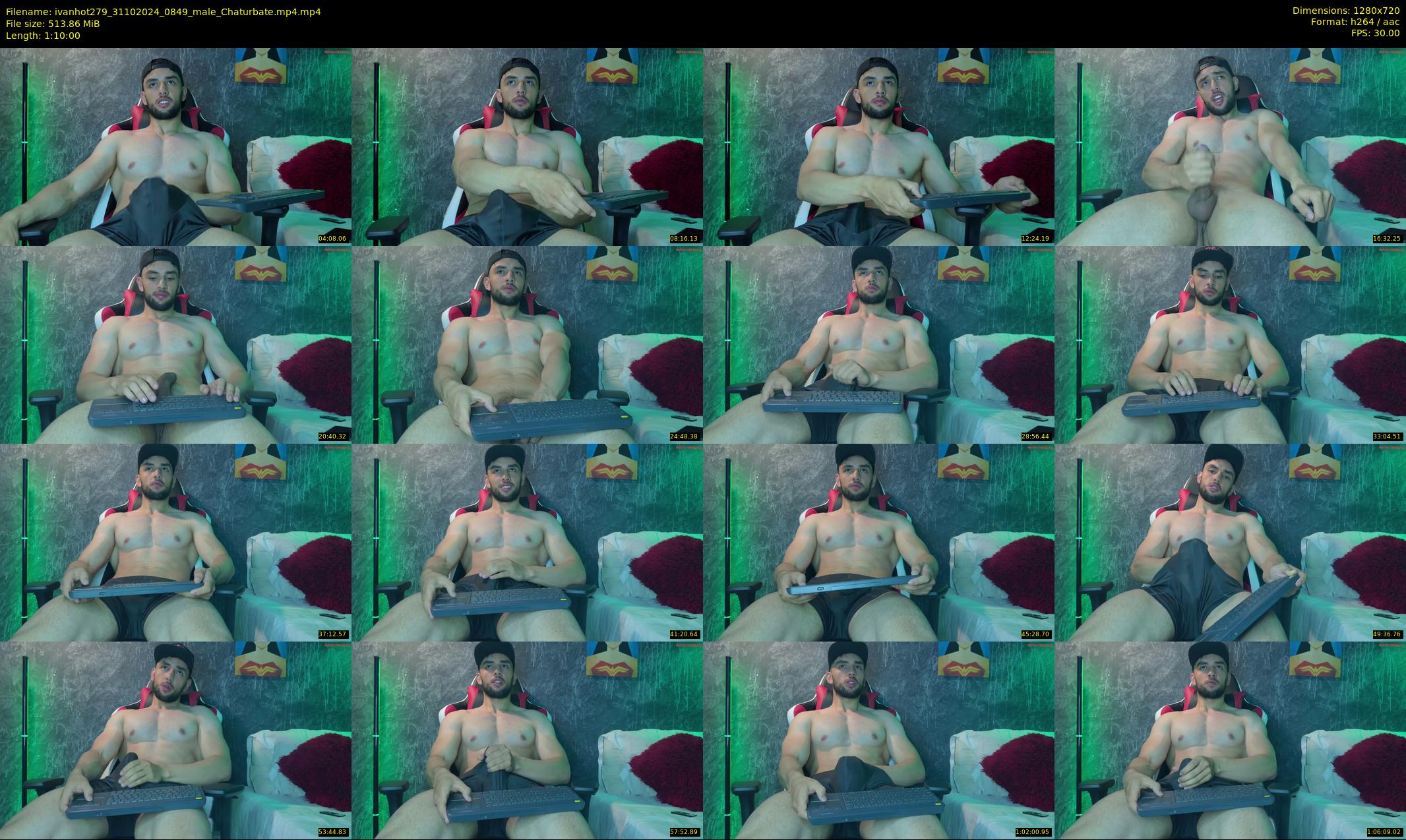 ivanhot279 — 70 minute Chaturbate male cam show recording, 720p, Oct 31, 2024