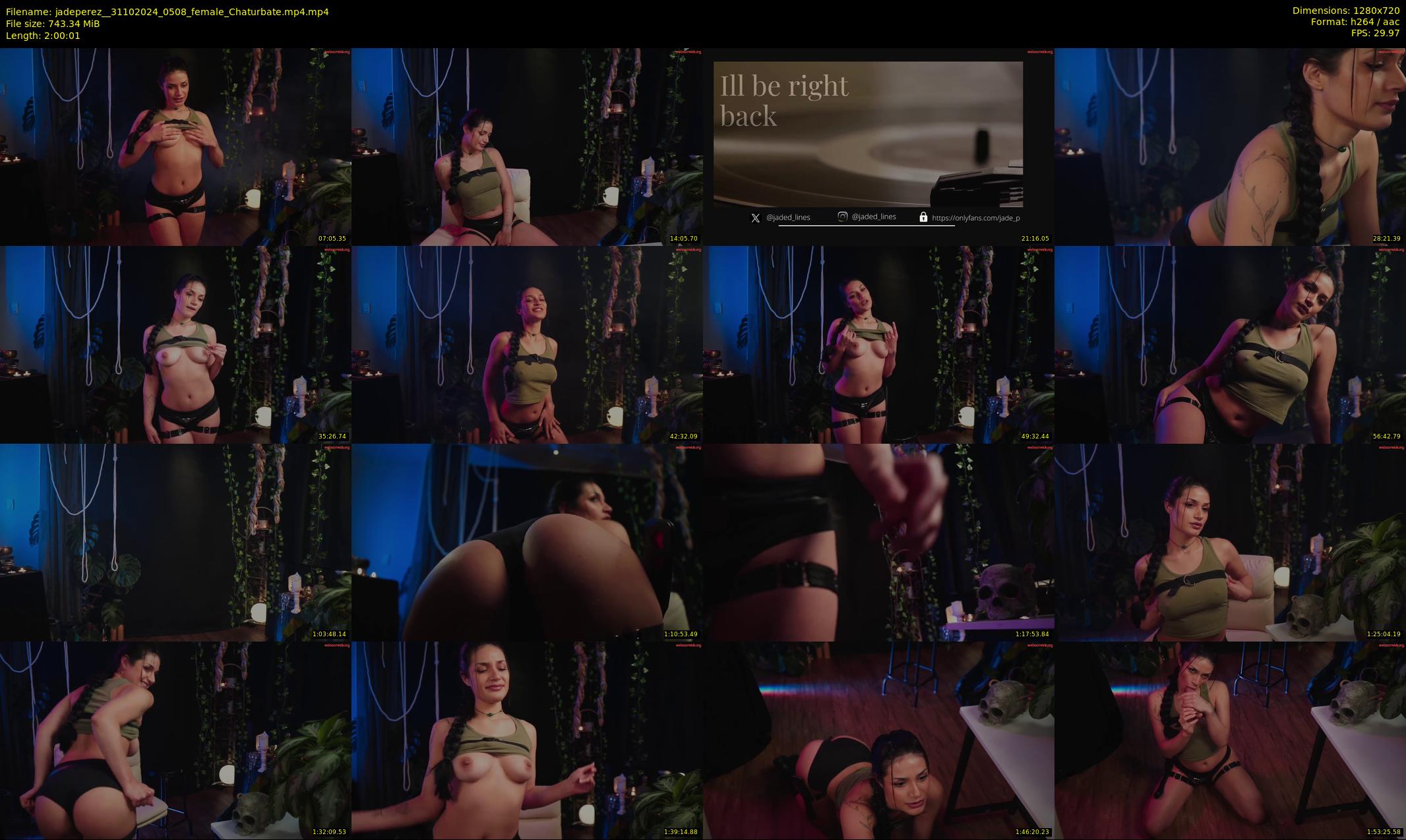 jadeperez_ — 121 minute Chaturbate female cam show recording, 720p, Oct 31, 2024