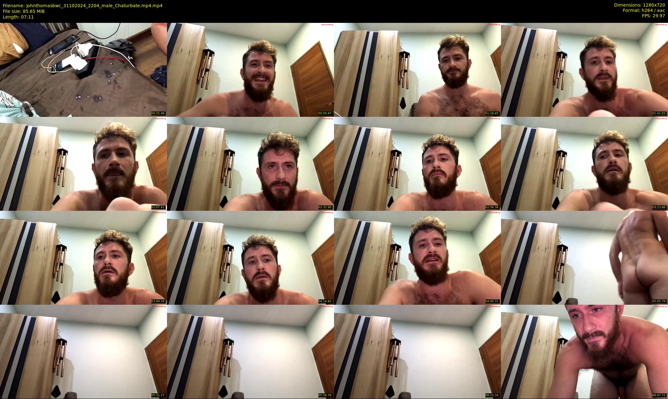 johnthomasbwc — 8 minute Chaturbate male cam show recording, 720p, Oct 31, 2024
