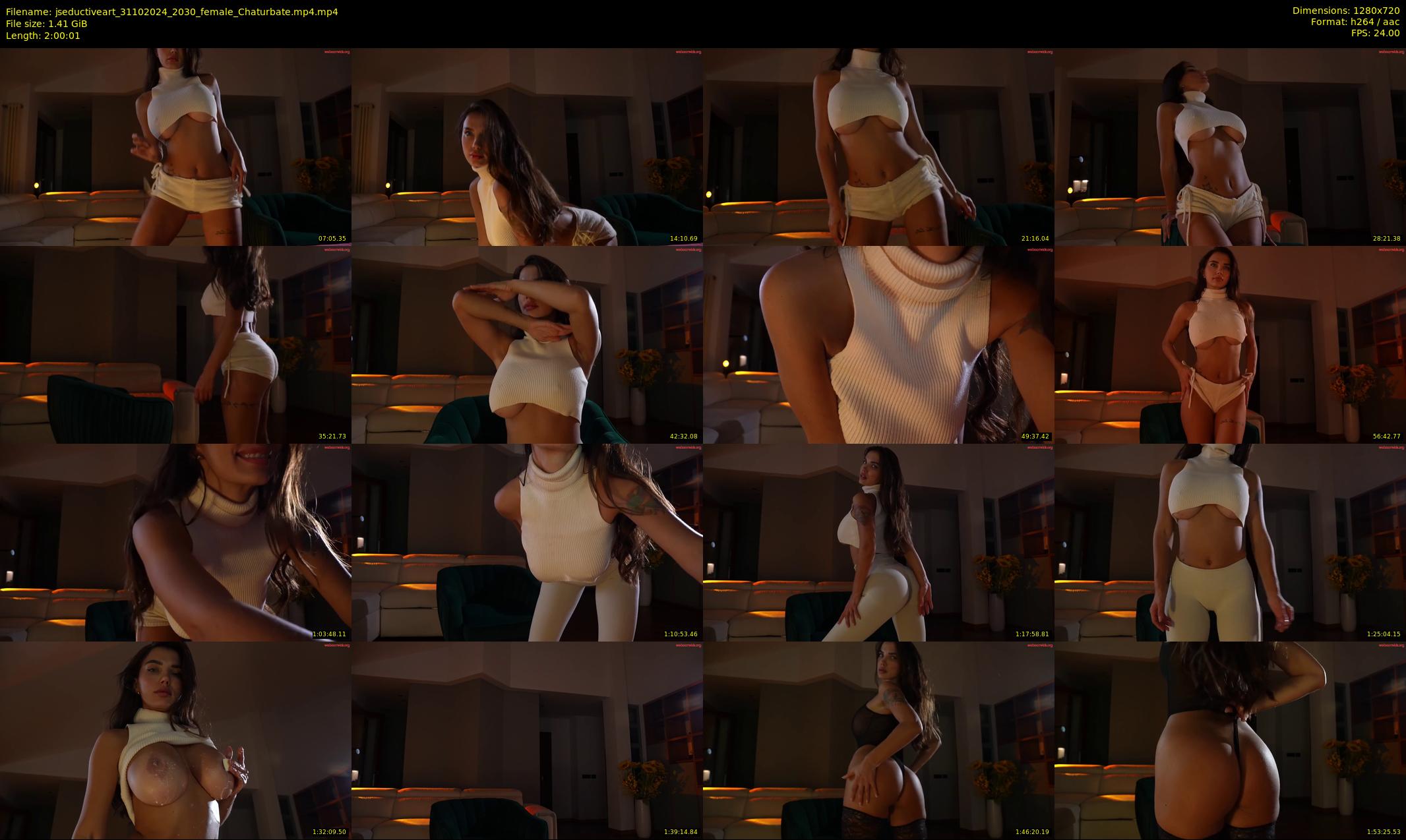 jseductiveart — 121 minute Chaturbate female cam show recording, 720p, Oct 31, 2024