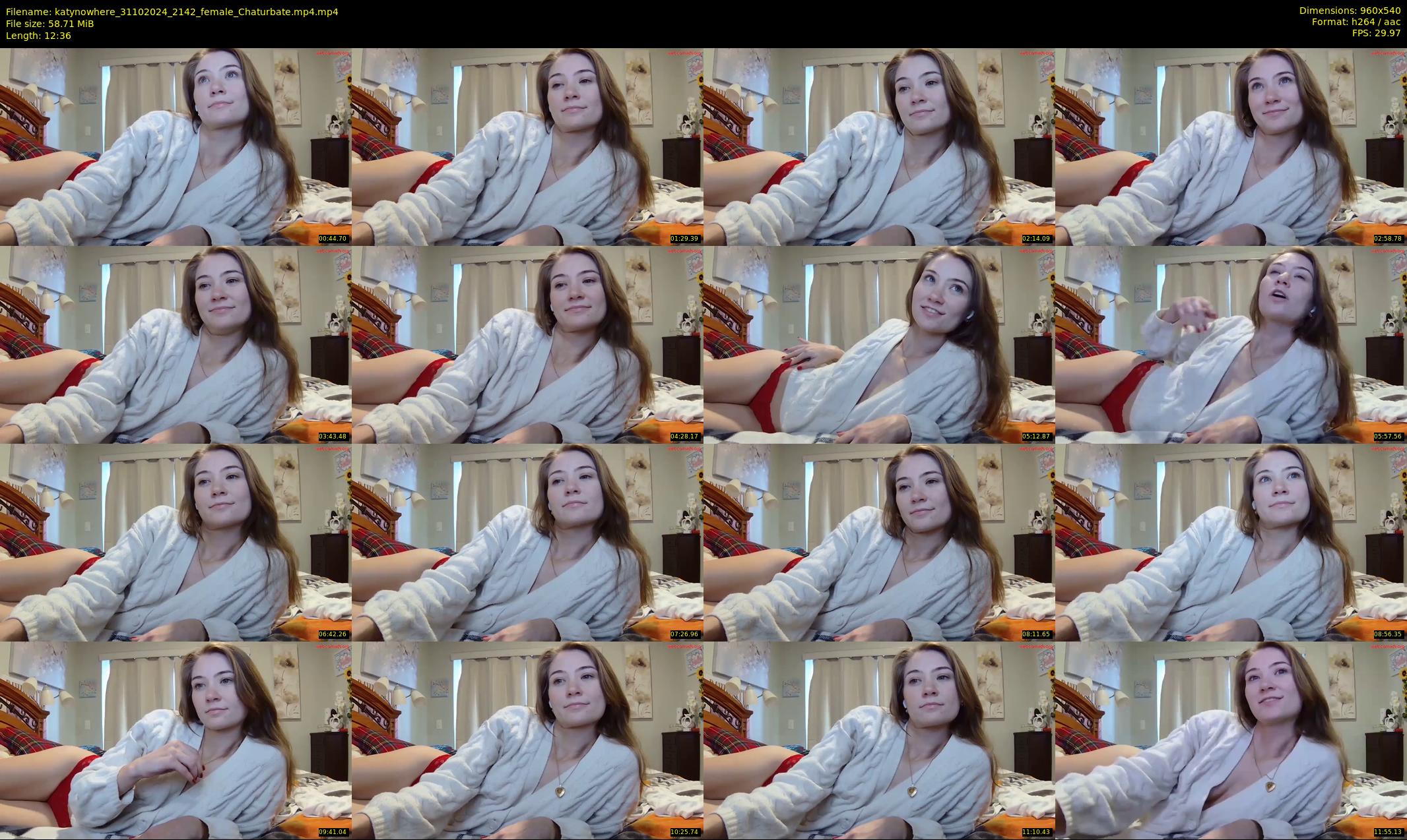 katynowhere — 13 minute Chaturbate female cam show recording, 480p, Oct 31, 2024