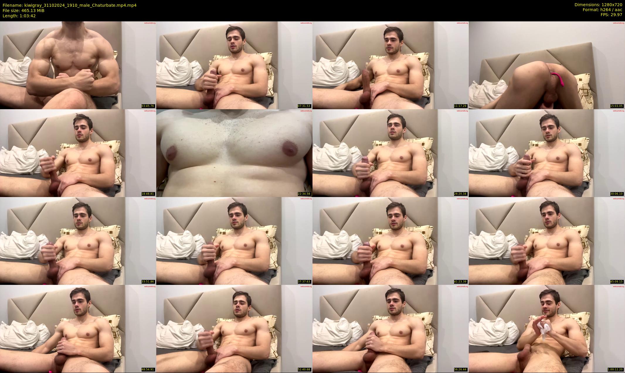kiwigray — 64 minute Chaturbate male cam show recording, 720p, Oct 31, 2024