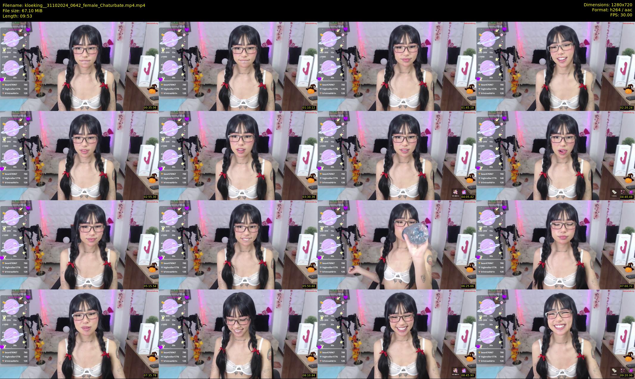 kloeking_ — 10 minute Chaturbate female cam show recording, 720p, Oct 31, 2024