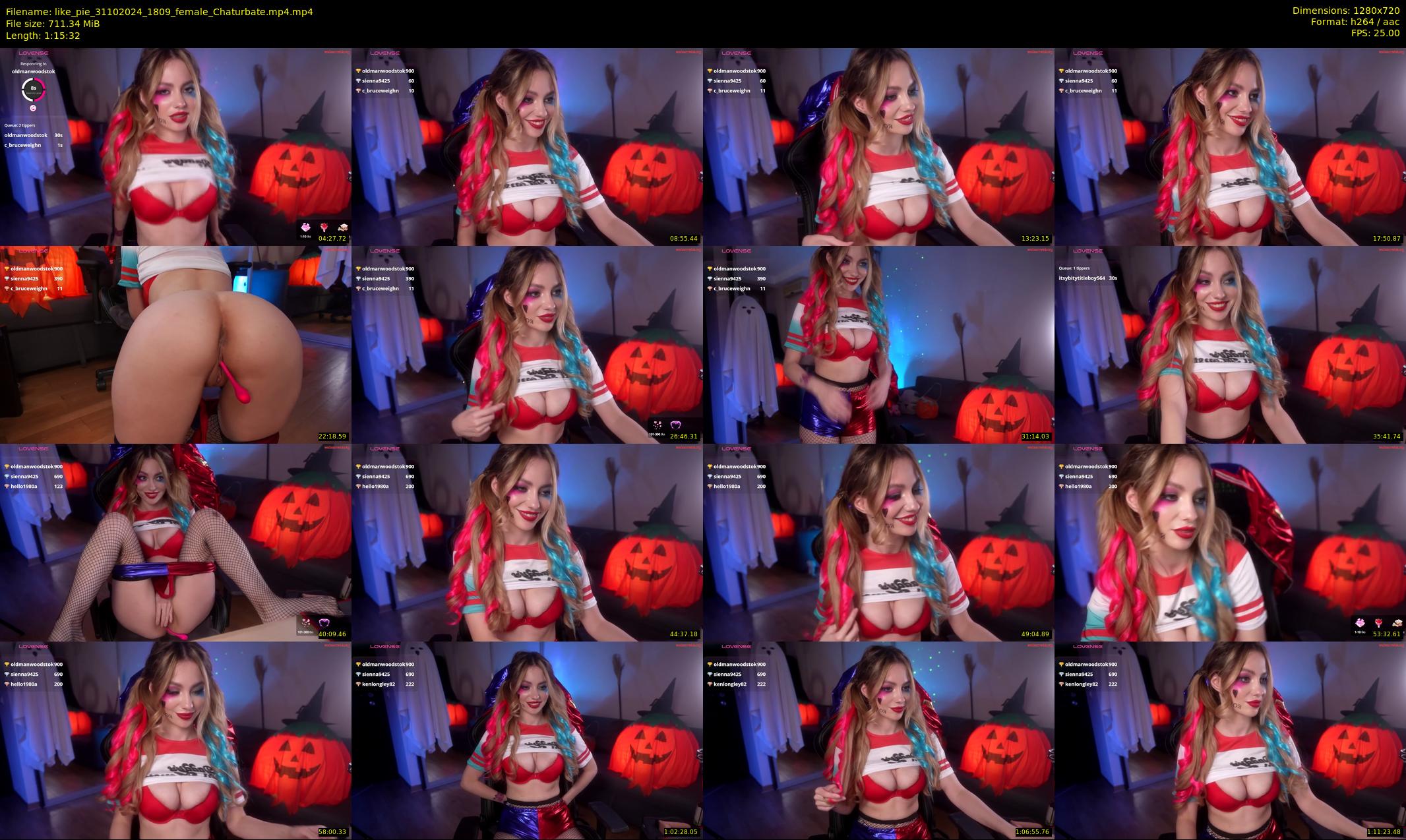 like_pie — 76 minute Chaturbate couple cam show recording, 720p, Oct 31, 2024