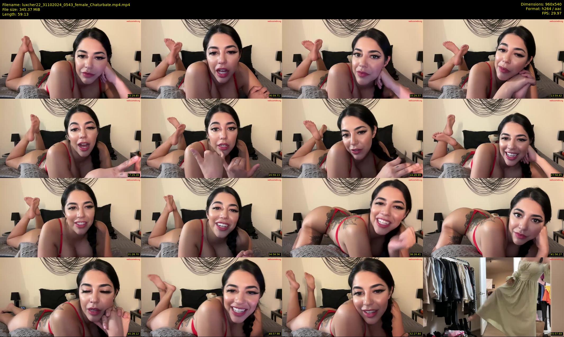 luxcher22 — 60 minute Chaturbate female cam show recording, 480p, Oct 31, 2024