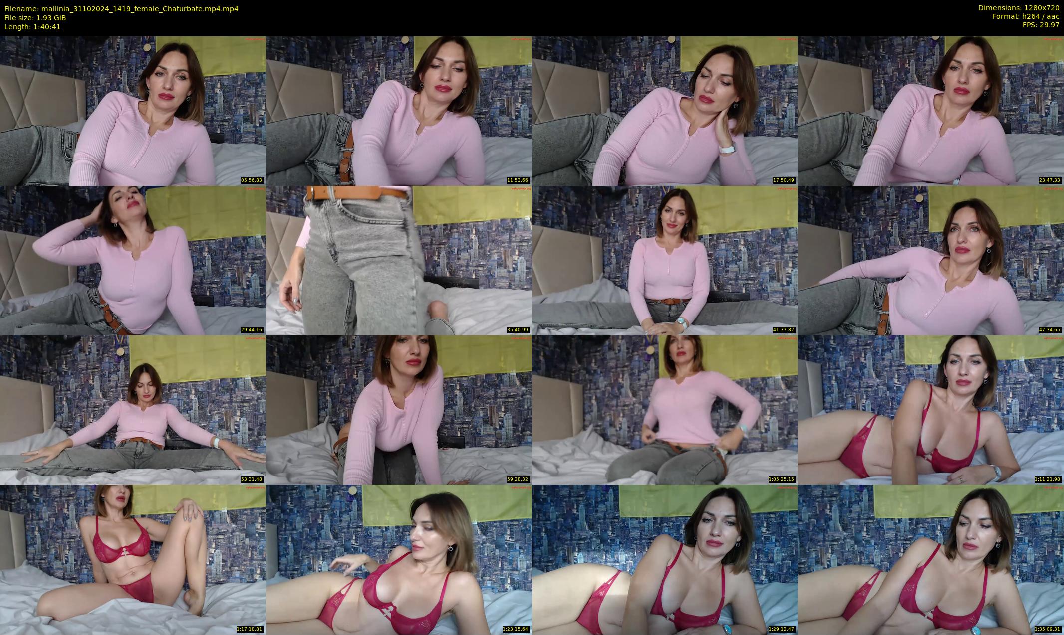 mallinia — 101 minute Chaturbate female cam show recording, 720p, Oct 31, 2024