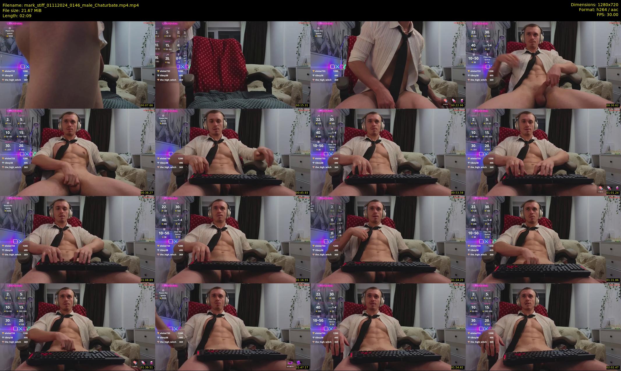 mark_stiff — 3 minute Chaturbate male cam show recording, 720p, Nov 1, 2024
