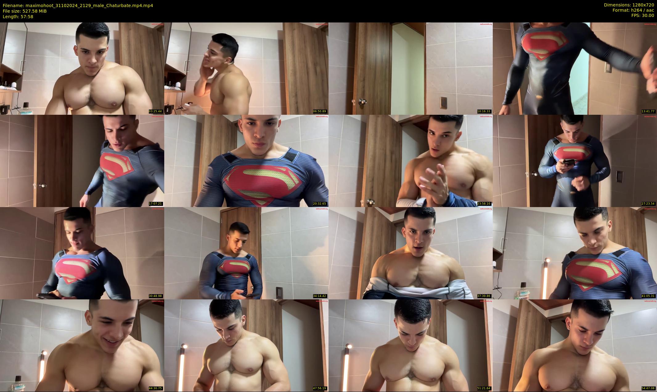 maximohoot — 58 minute Chaturbate male cam show recording, 720p, Oct 31, 2024