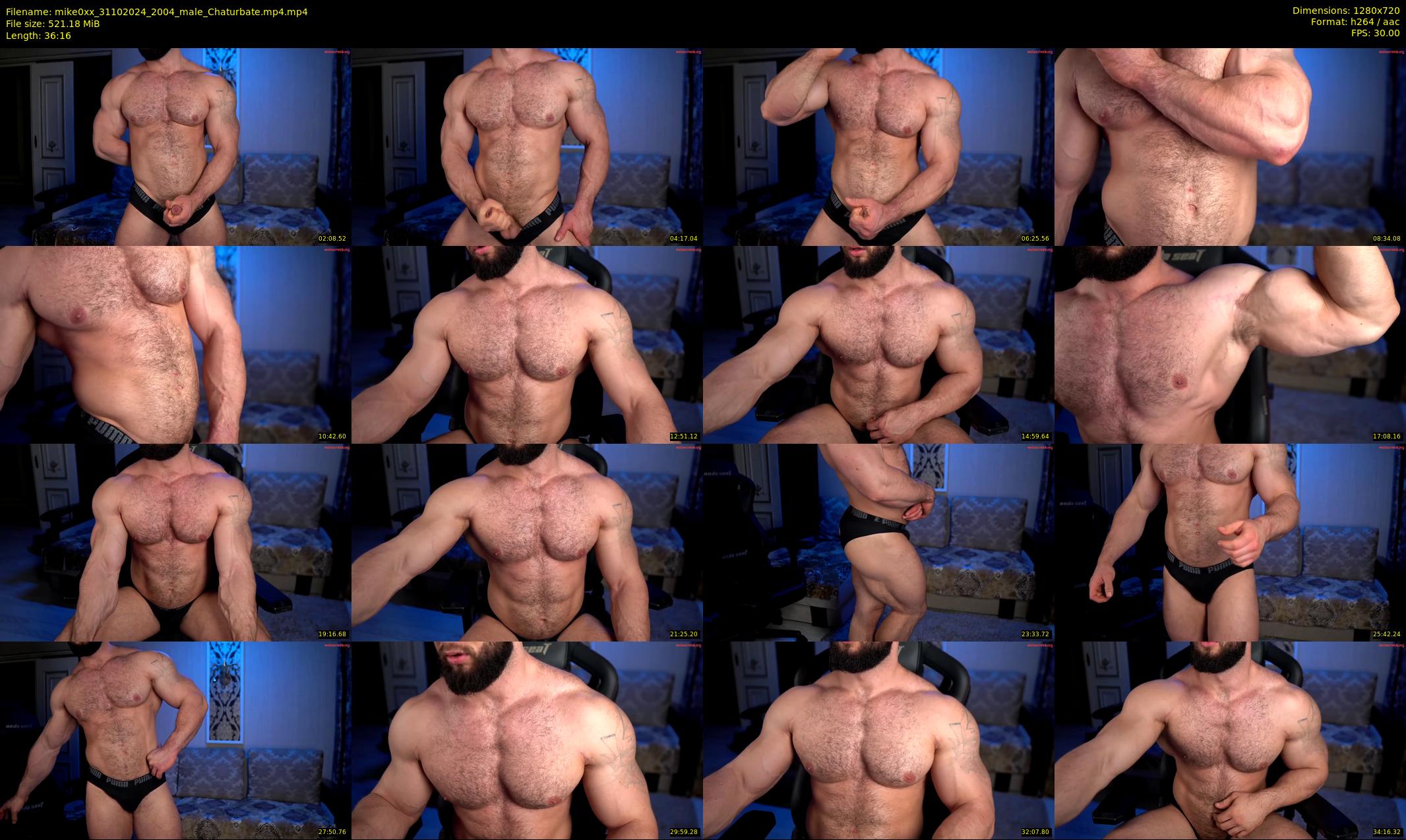mike0xx — 37 minute Chaturbate male cam show recording, 720p, Oct 31, 2024