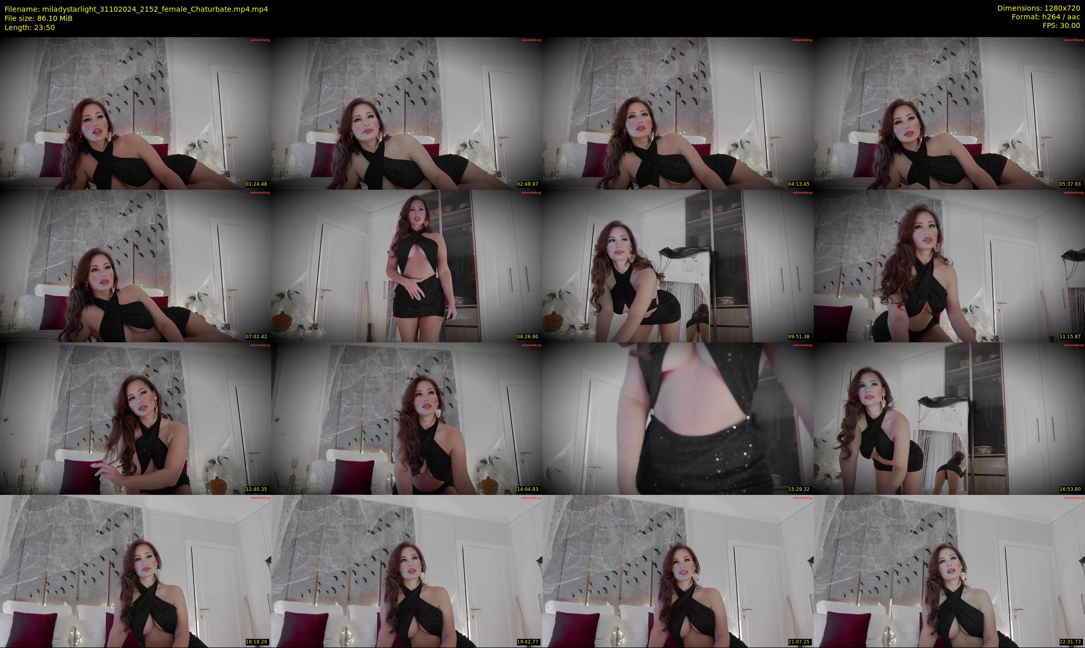 miladystarlight — 24 minute Chaturbate female cam show recording, 720p, Oct 31, 2024