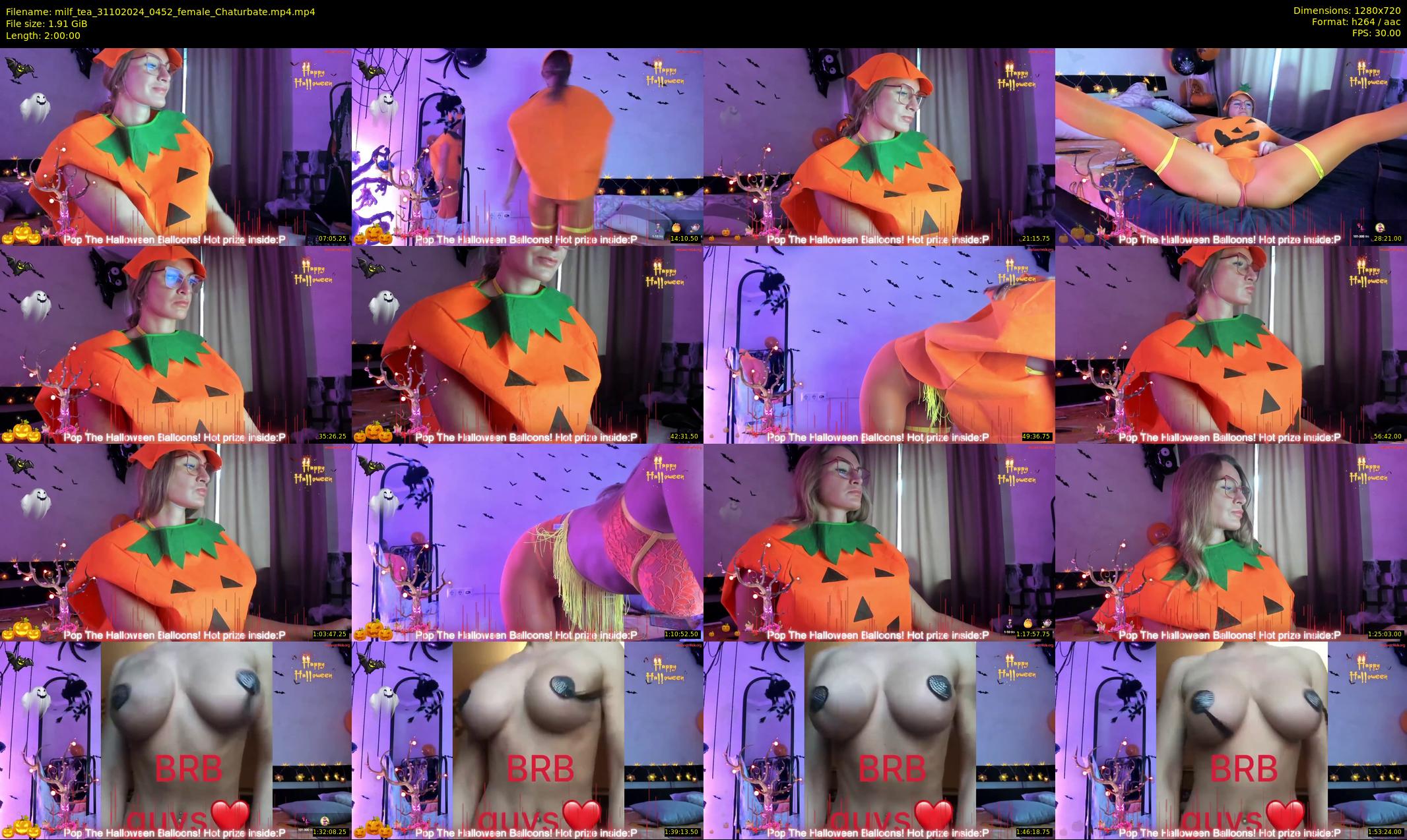 milf_tea — 120 minute Chaturbate female cam show recording, 720p, Oct 31, 2024