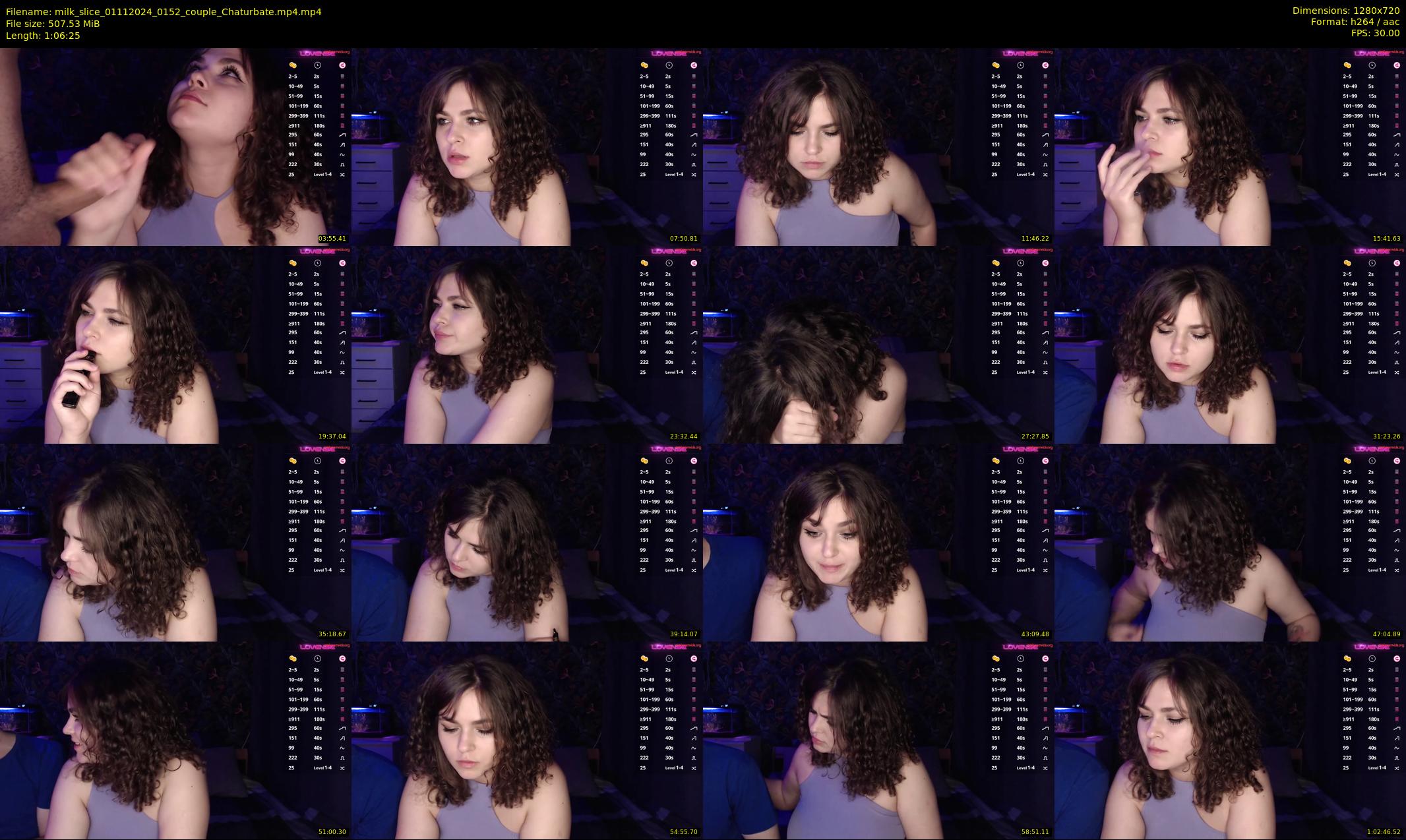 milk_slice — 67 minute Chaturbate couple cam show recording, 720p, Nov 1, 2024