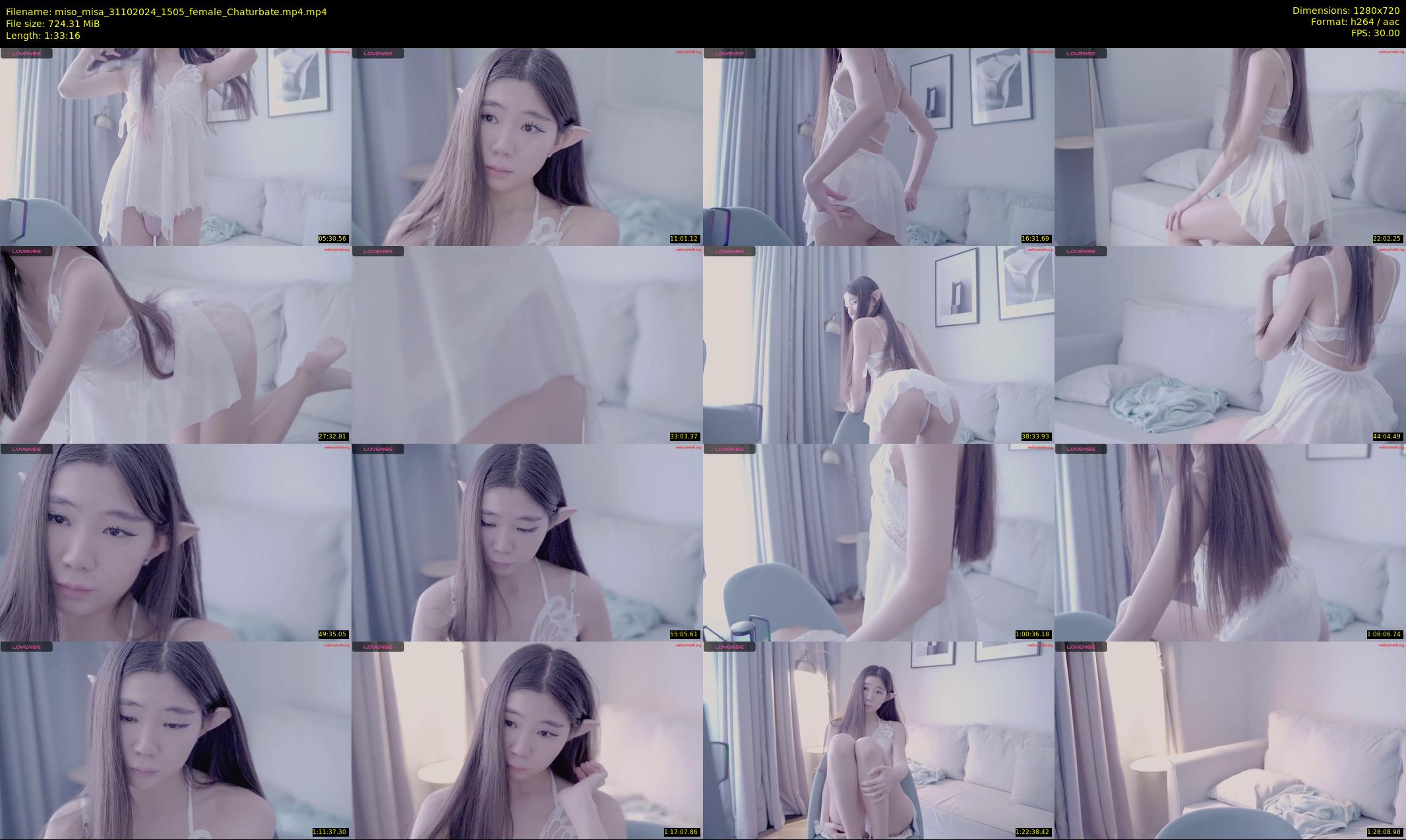 miso_misa — 94 minute Chaturbate female cam show recording, 720p, Oct 31, 2024