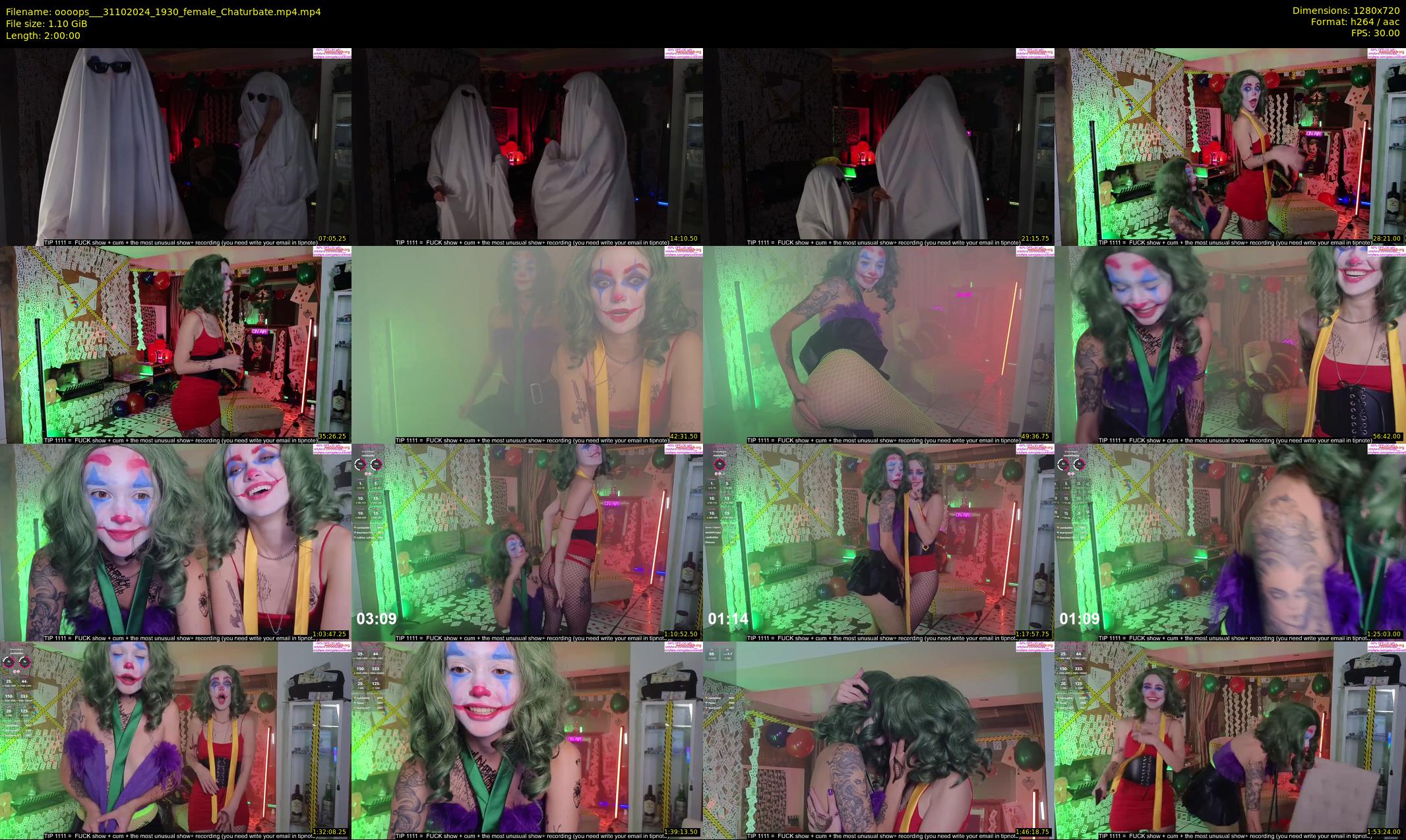 oooops__ — 120 minute Chaturbate female cam show recording, 720p, Oct 31, 2024