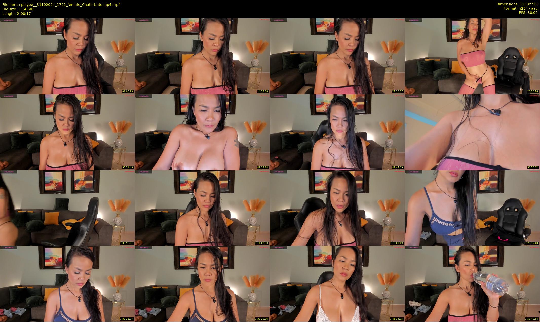 puiyee_ — 121 minute Chaturbate female cam show recording, 720p, Oct 31, 2024