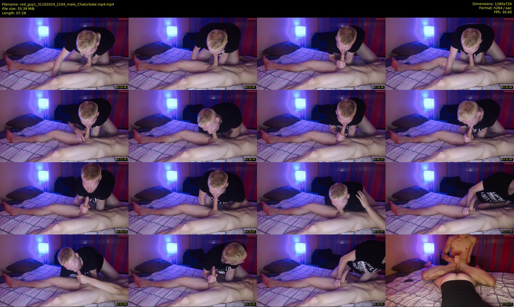 red_guy1 — 8 minute Chaturbate male cam show recording, 720p, Oct 31, 2024