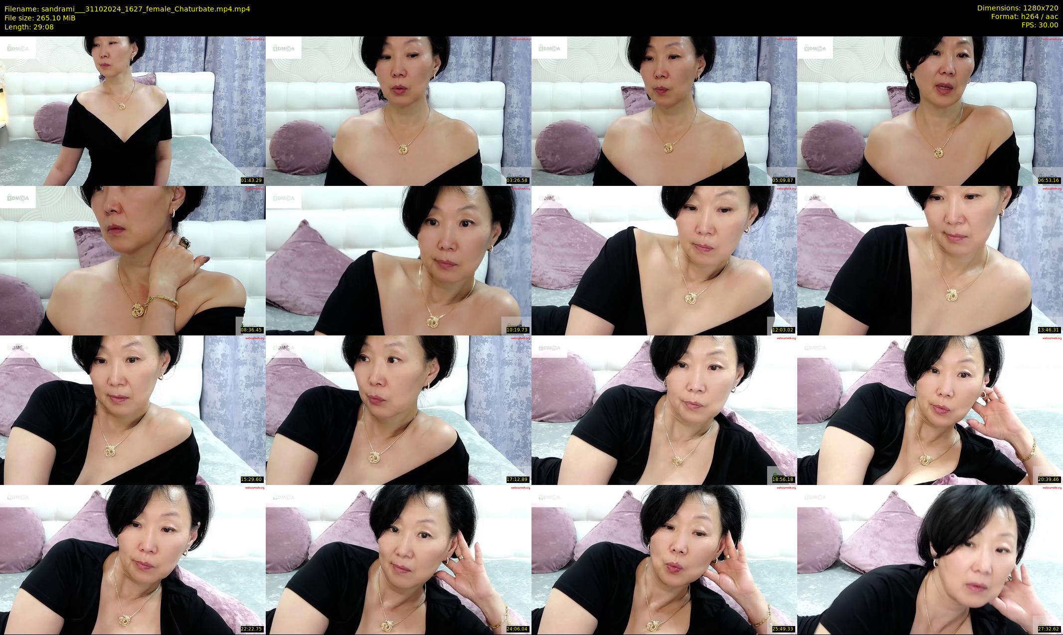sandrami__ — 30 minute Chaturbate female cam show recording, 720p, Oct 31, 2024