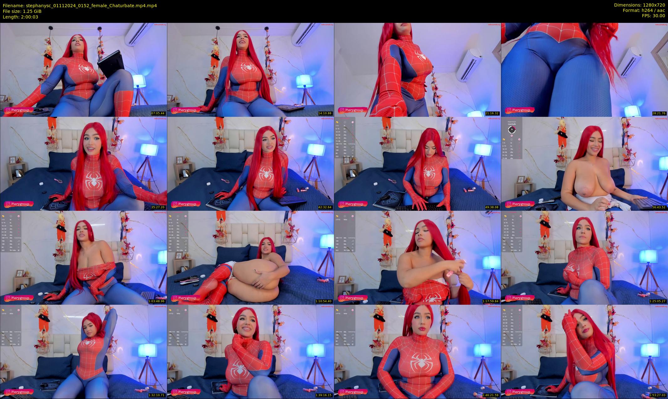 stephanysc — 121 minute Chaturbate female cam show recording, 720p, Nov 1, 2024