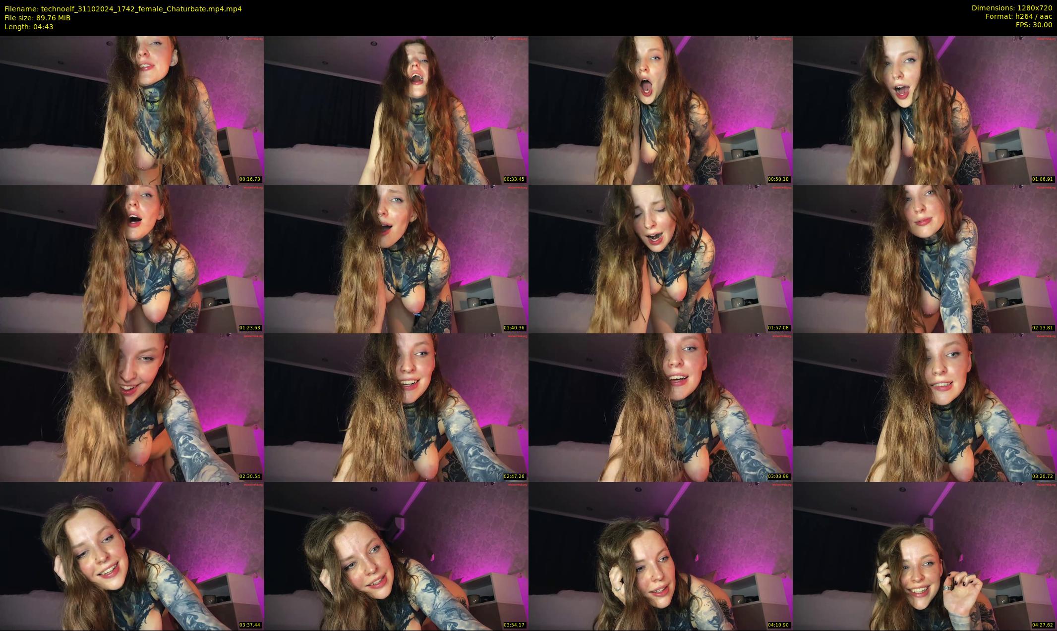 technoelf — 5 minute Chaturbate female cam show recording, 720p, Oct 31, 2024