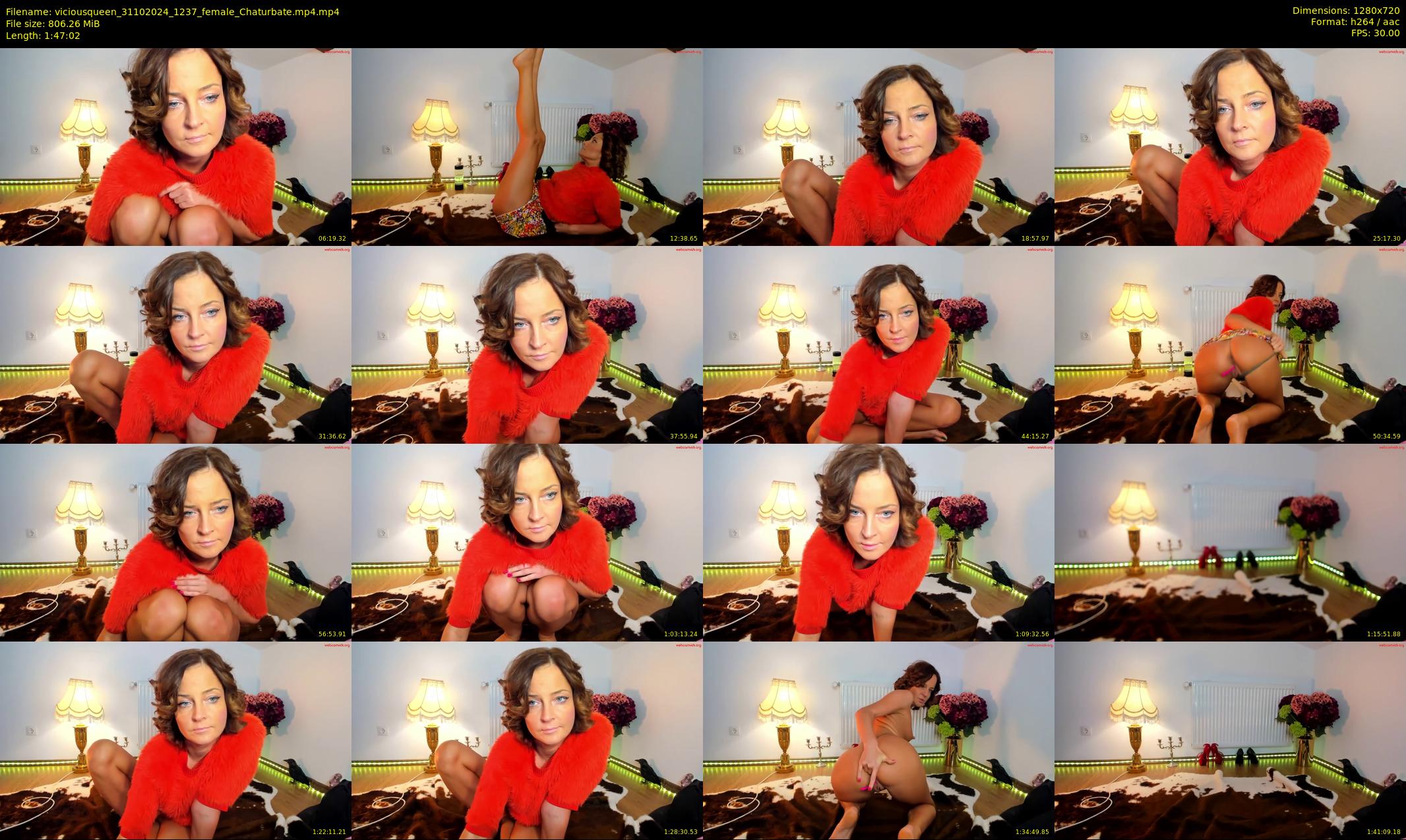 viciousqueen — 108 minute Chaturbate female cam show recording, 720p, Oct 31, 2024