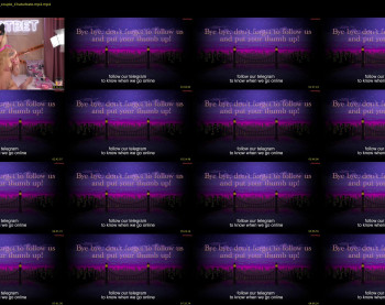 8abycat — 10 minute Chaturbate couple cam show recording, 720p, Nov 1, 2024