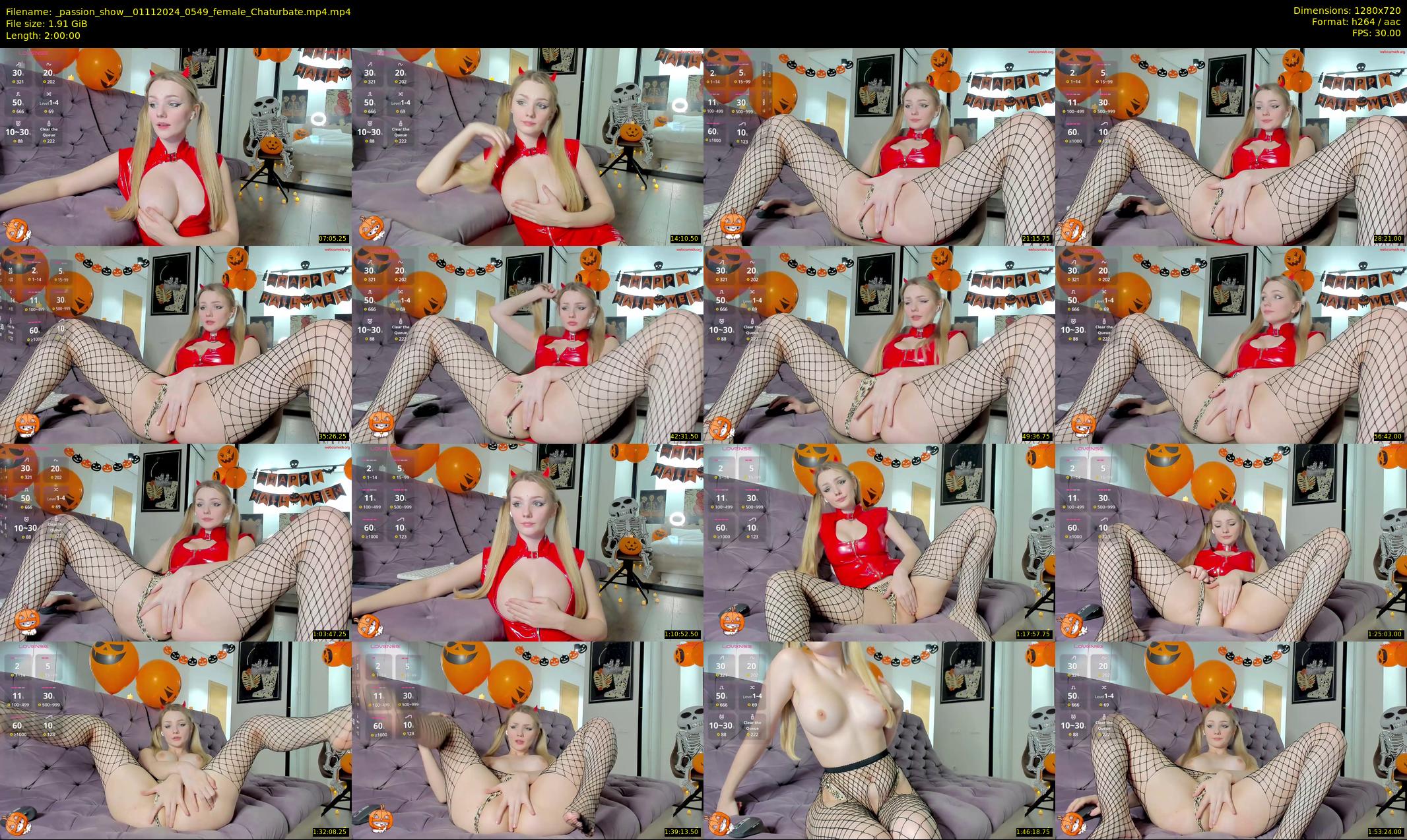 _passion_show_ — 120 minute Chaturbate couple cam show recording, 720p, Nov 1, 2024