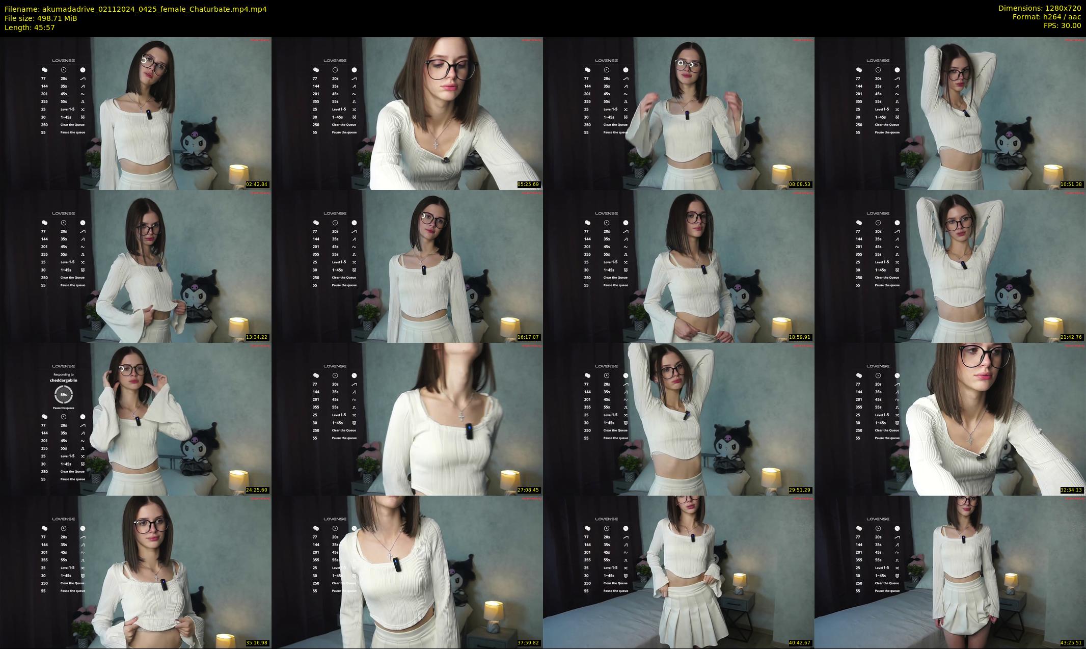 akumadadrive — 46 minute Chaturbate female cam show recording, 720p, Nov 2, 2024