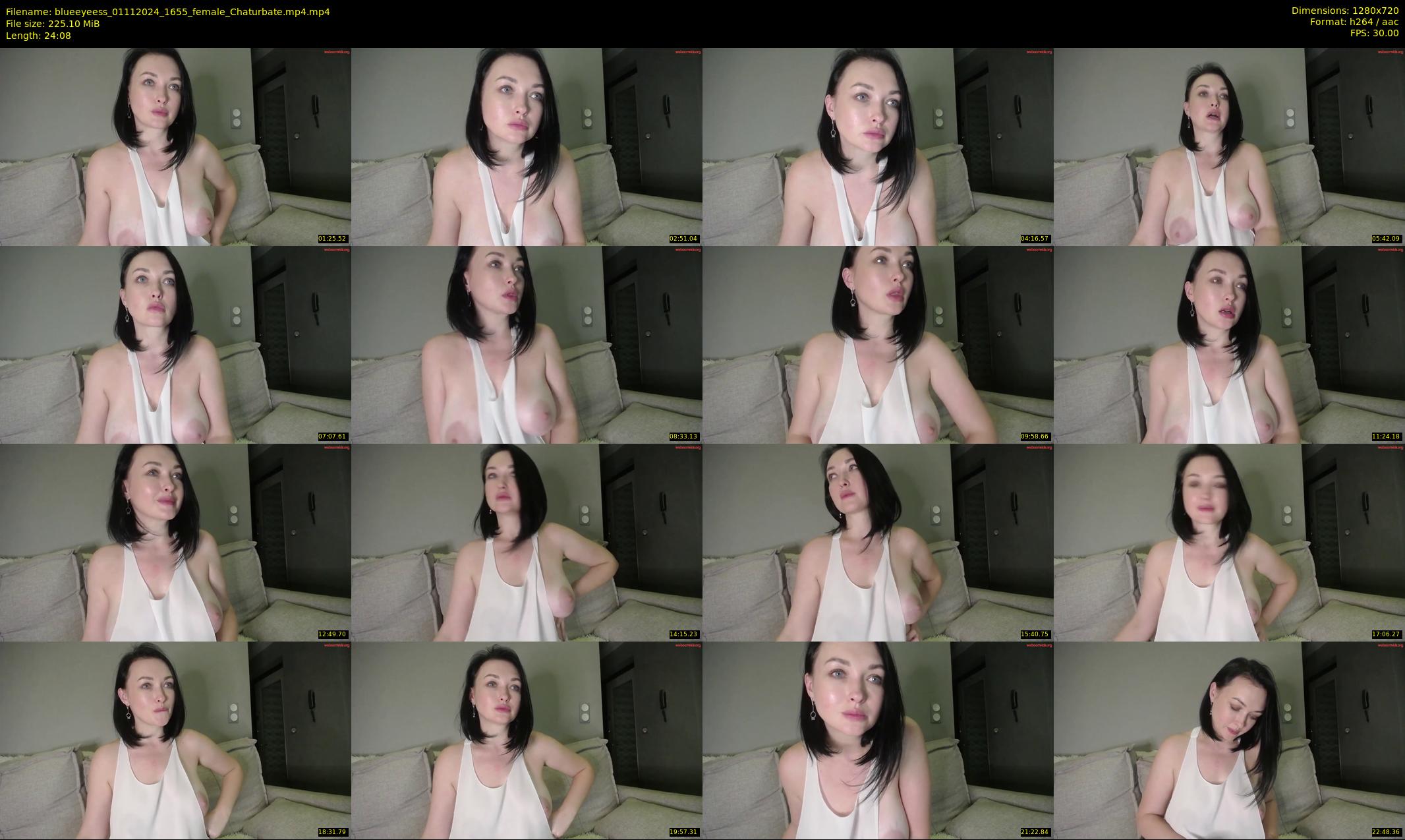 blueeyeess — 25 minute Chaturbate female cam show recording, 720p, Nov 1, 2024
