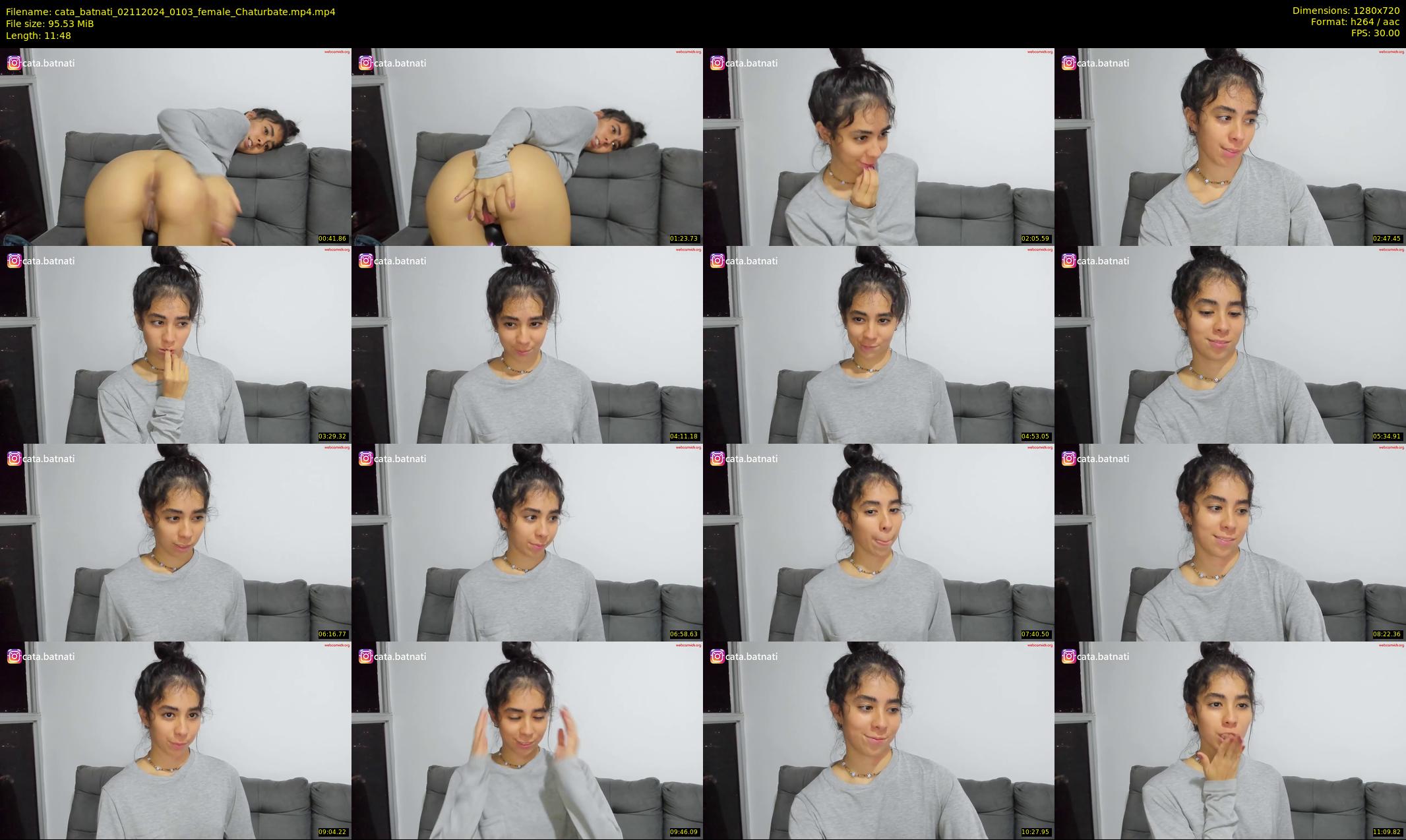 cata_batnati — 12 minute Chaturbate female cam show recording, 720p, Nov 2, 2024