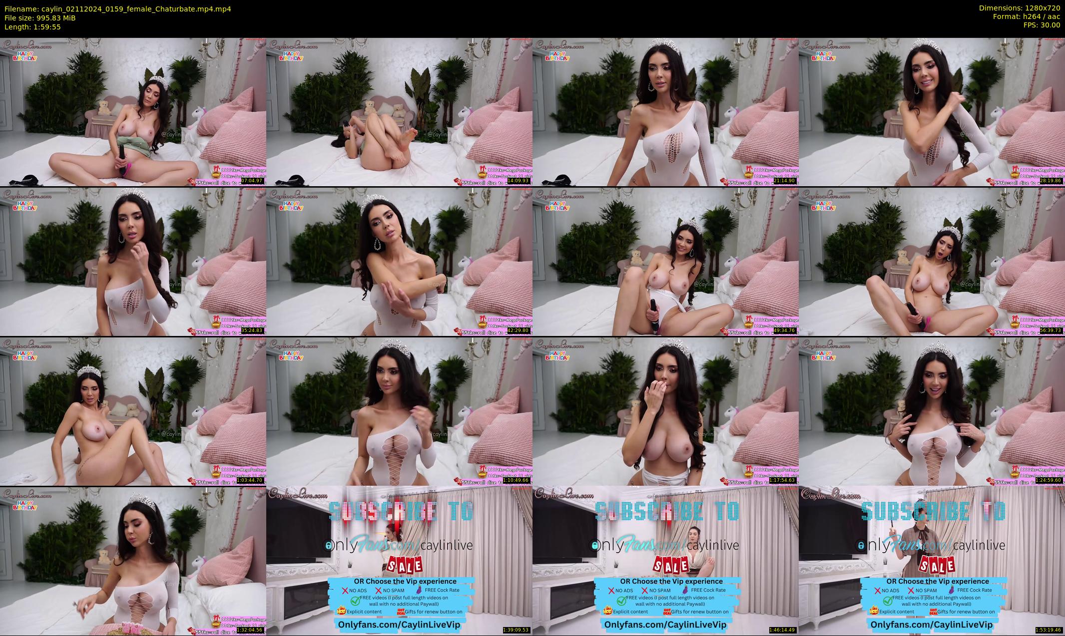 caylin — 120 minute Chaturbate female cam show recording, 720p, Nov 2, 2024
