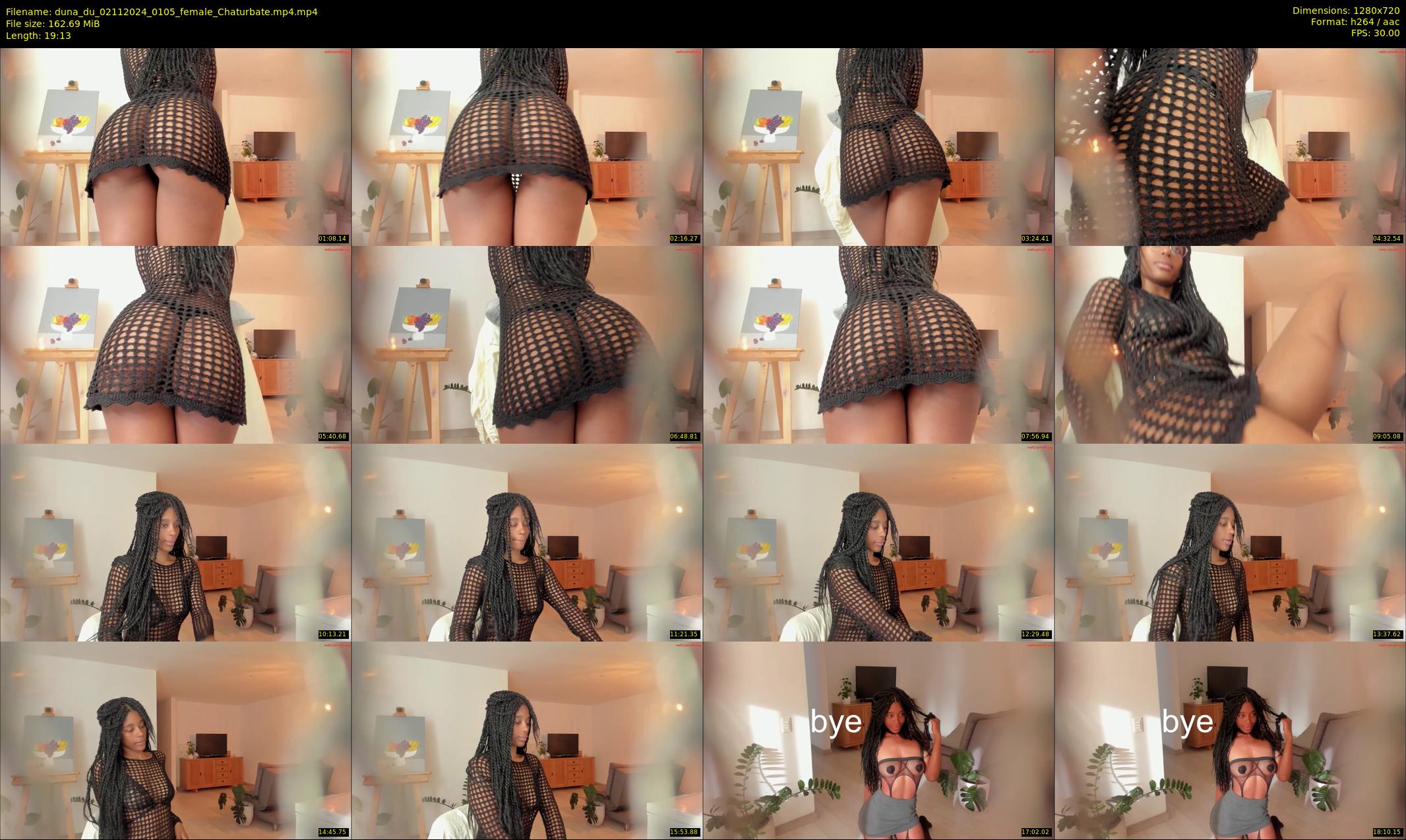 duna_du — 20 minute Chaturbate female cam show recording, 720p, Nov 2, 2024