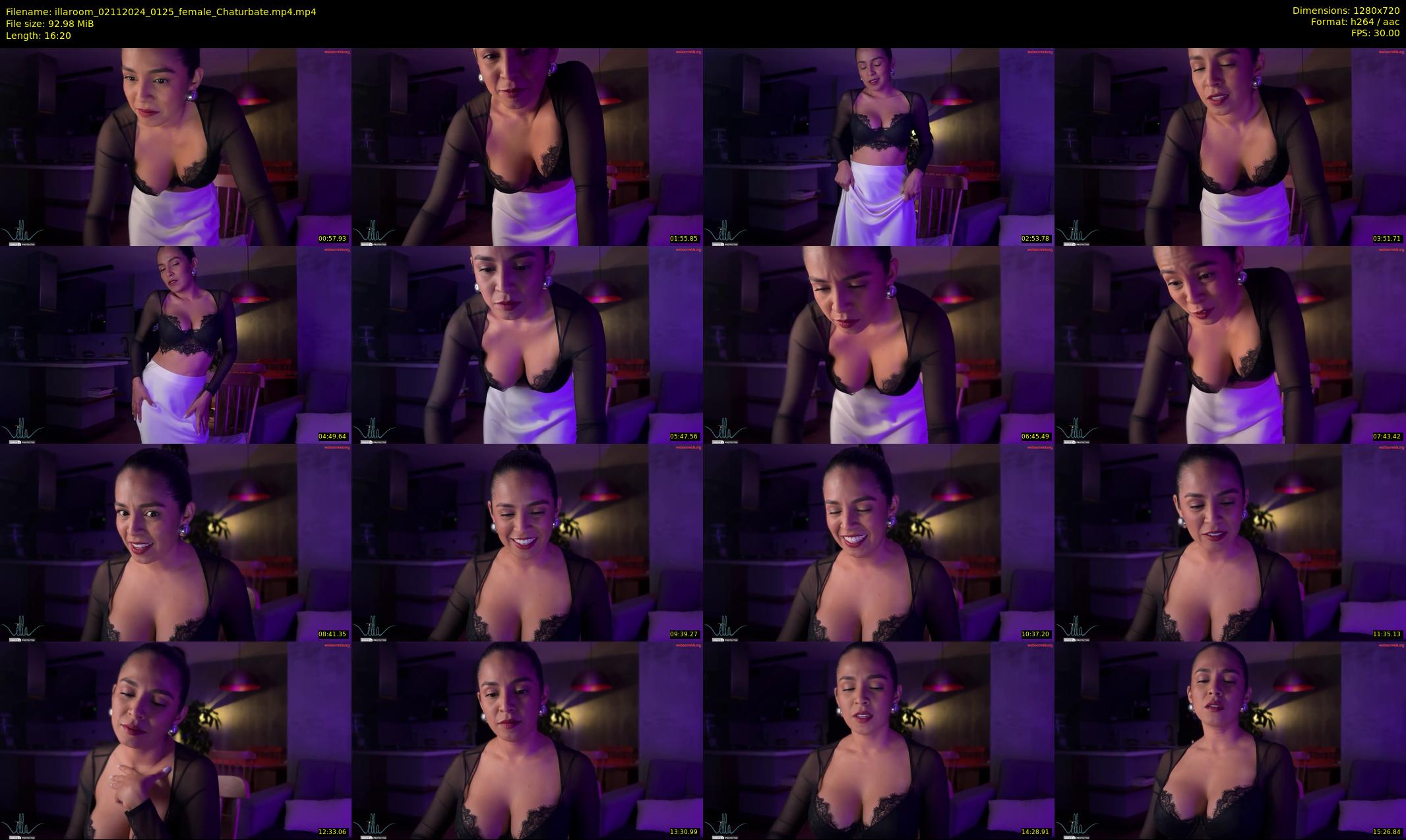 illaroom — 17 minute Chaturbate female cam show recording, 720p, Nov 2, 2024