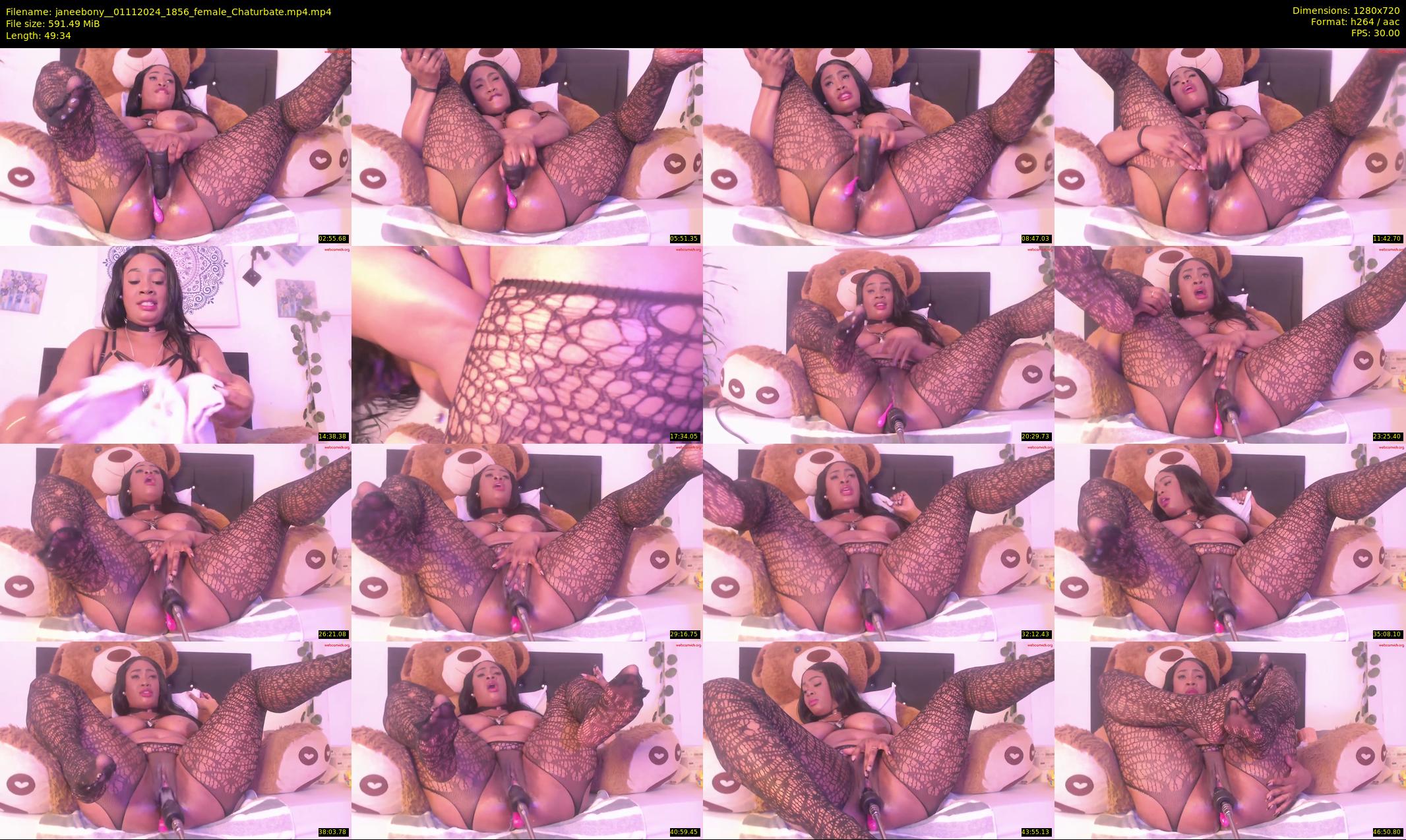 janeebony_ — 50 minute Chaturbate female cam show recording, 720p, Nov 1, 2024