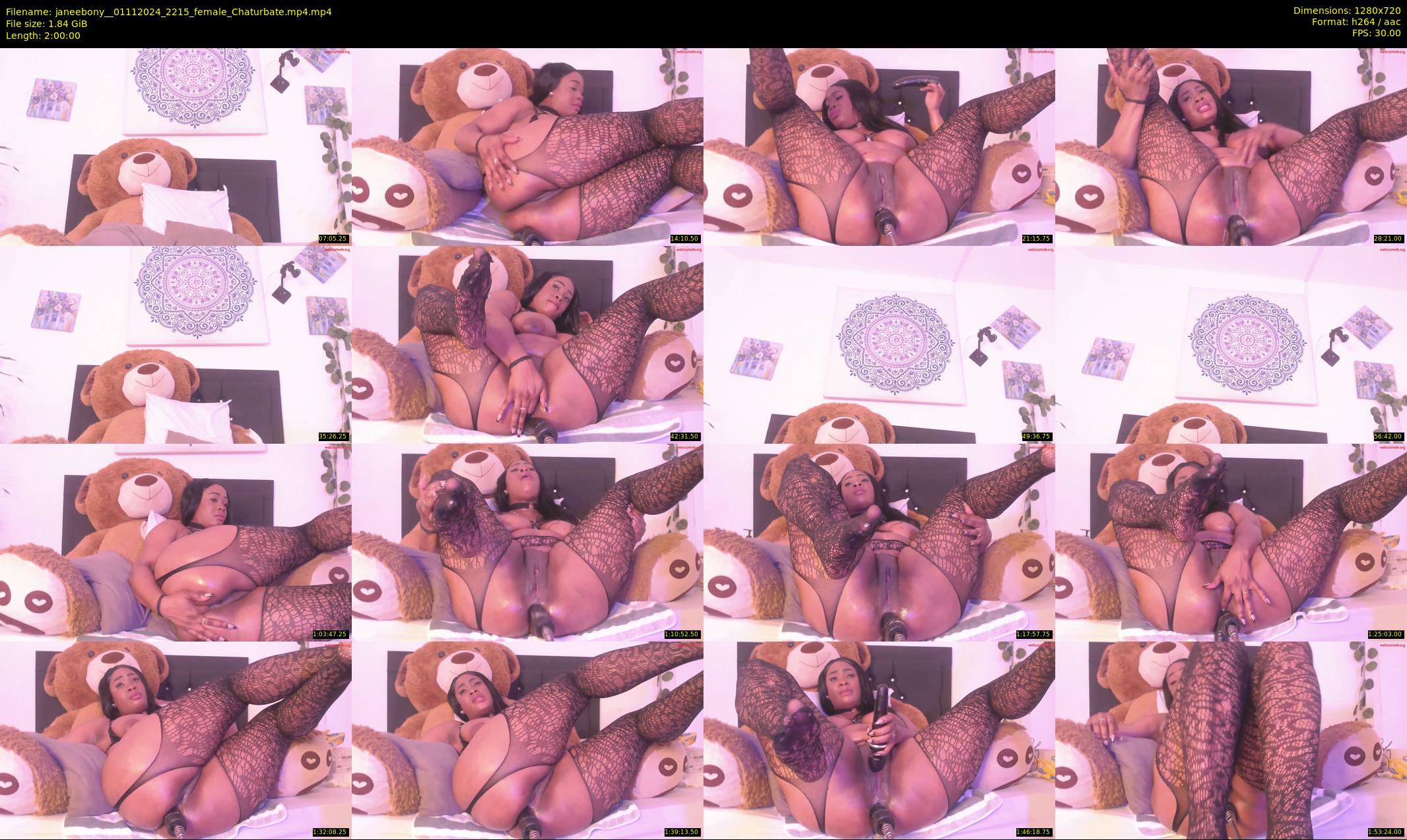 janeebony_ — 120 minute Chaturbate female cam show recording, 720p, Nov 1, 2024
