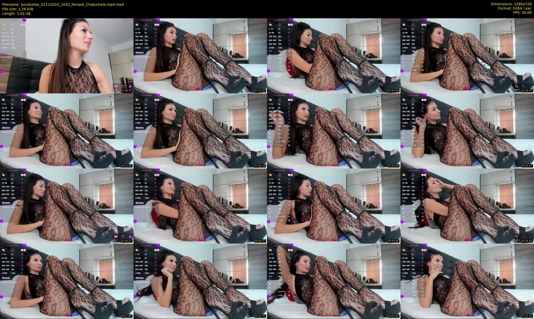 juicekatee — 62 minute Chaturbate female cam show recording, 720p, Nov 1, 2024