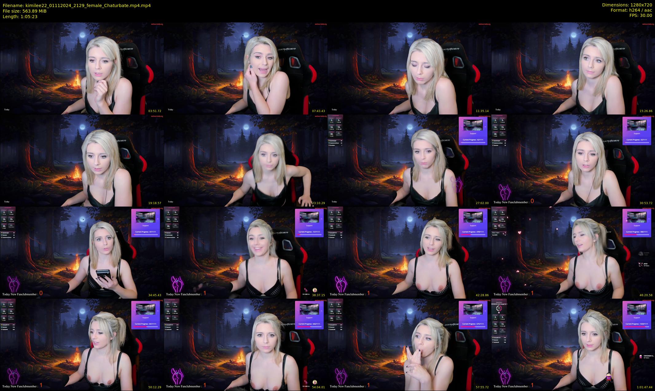 kimilee22 — 66 minute Chaturbate female cam show recording, 720p, Nov 1, 2024