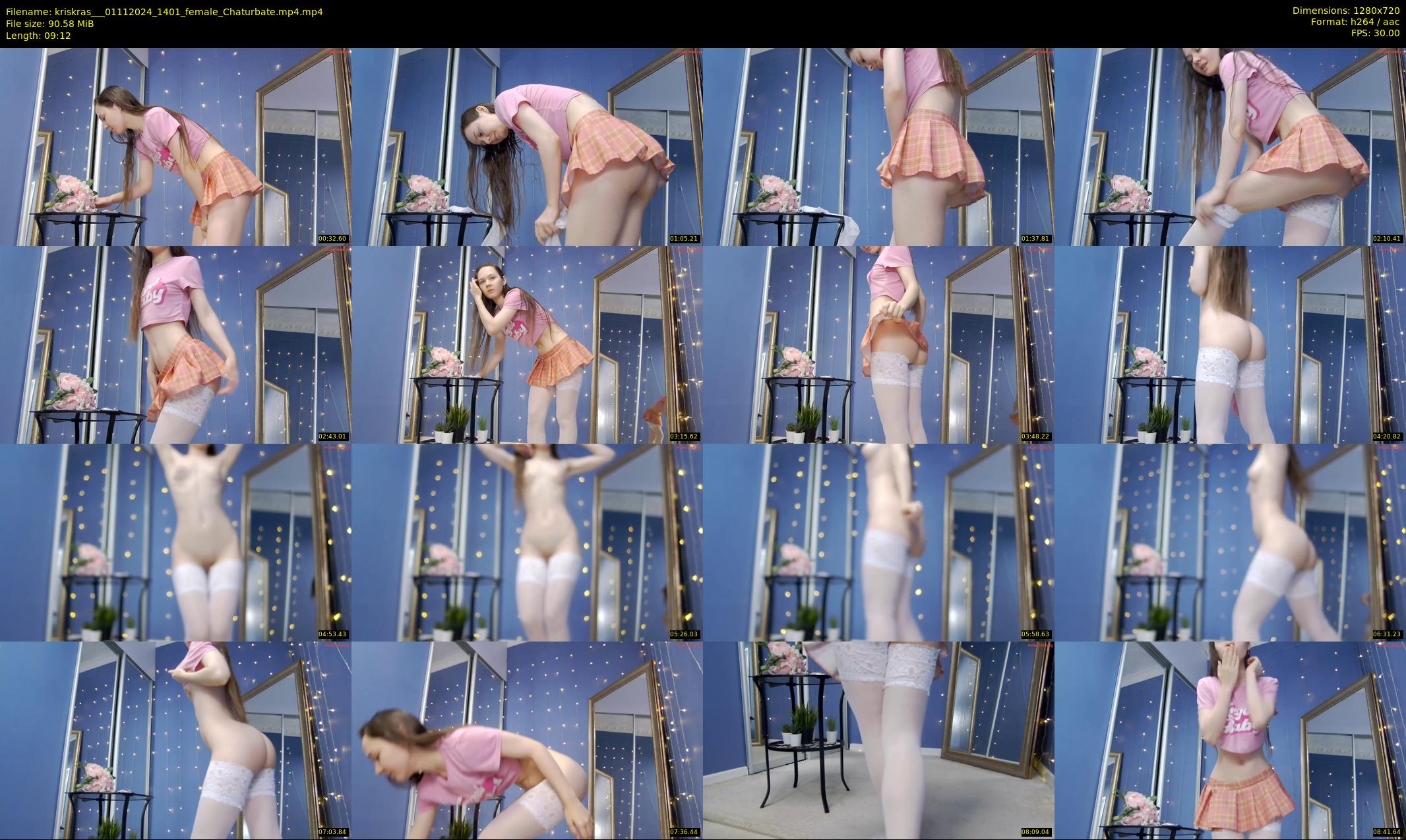kriskras__ — 10 minute Chaturbate female cam show recording, 720p, Nov 1, 2024