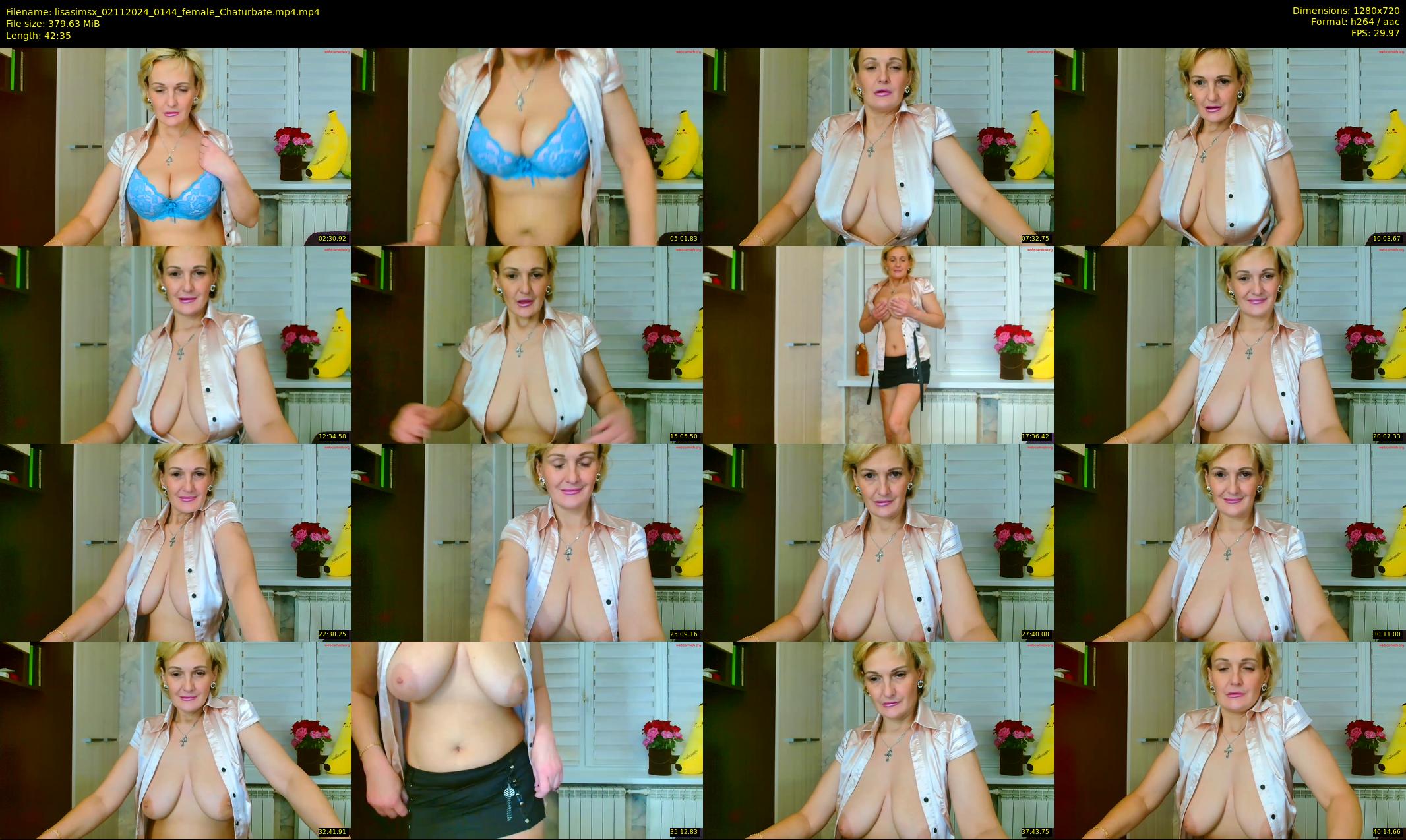 lisasimsx — 43 minute Chaturbate female cam show recording, 720p, Nov 2, 2024