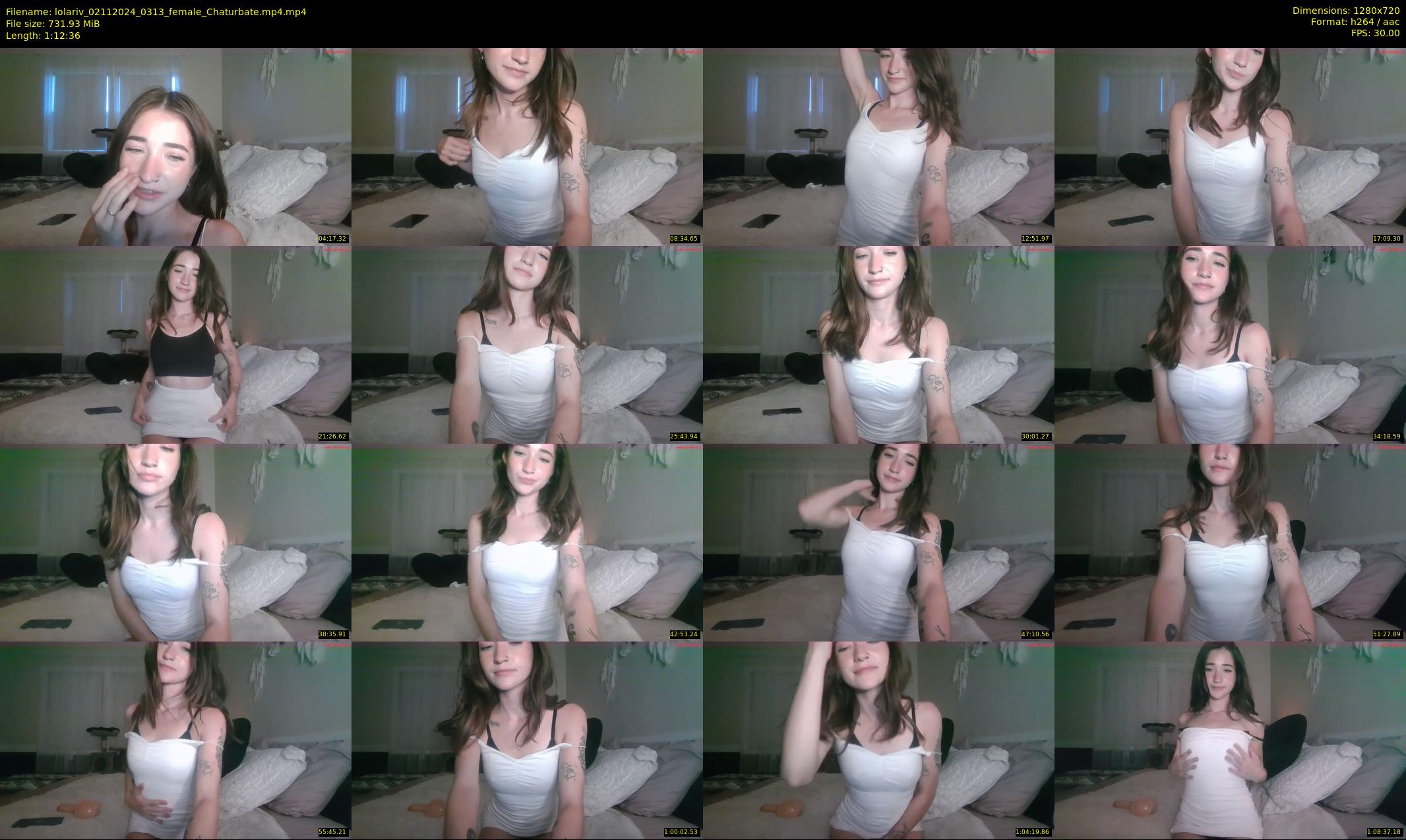 lolariv — 73 minute Chaturbate female cam show recording, 720p, Nov 2, 2024