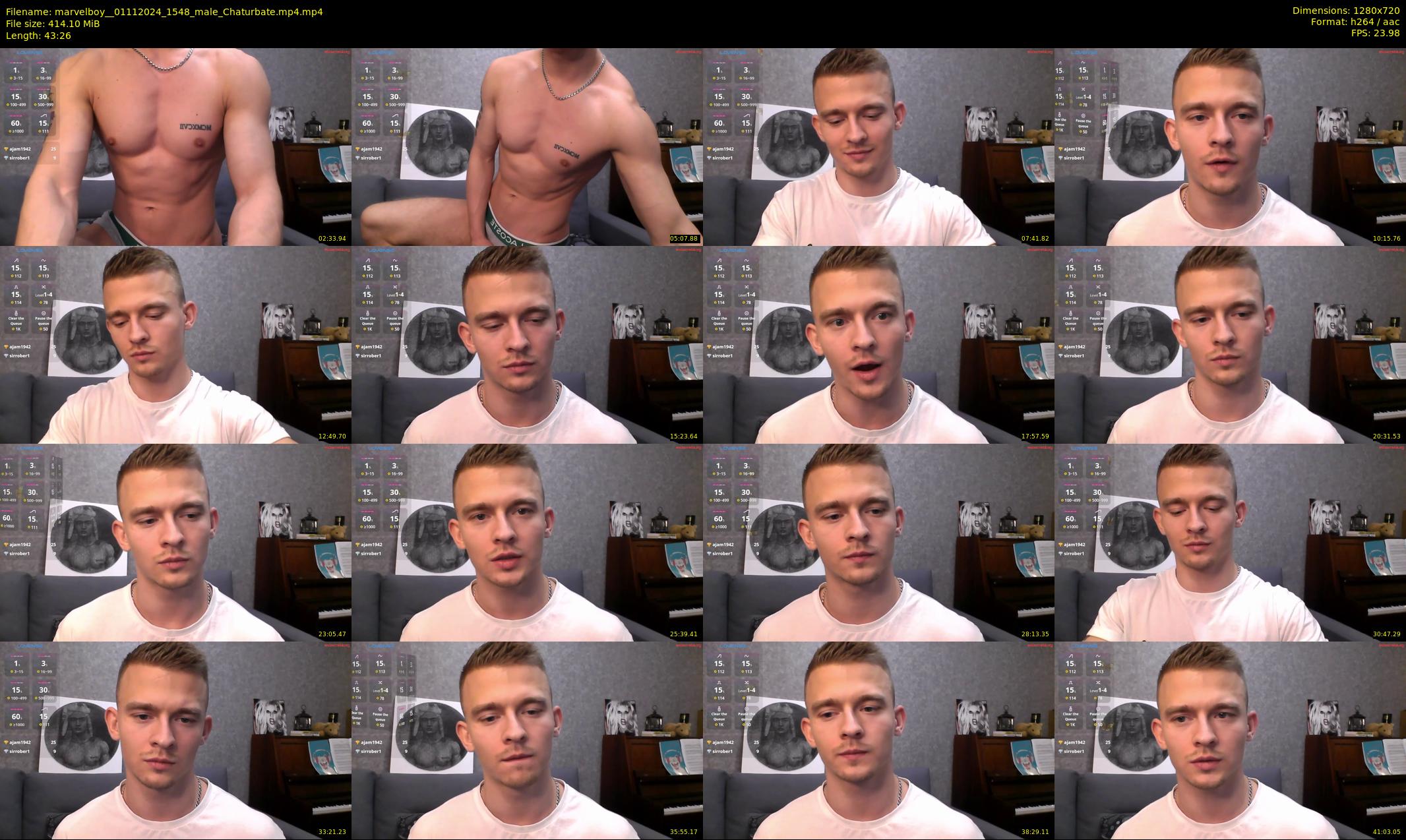 marvelboy_ — 44 minute Chaturbate male cam show recording, 720p, Nov 1, 2024