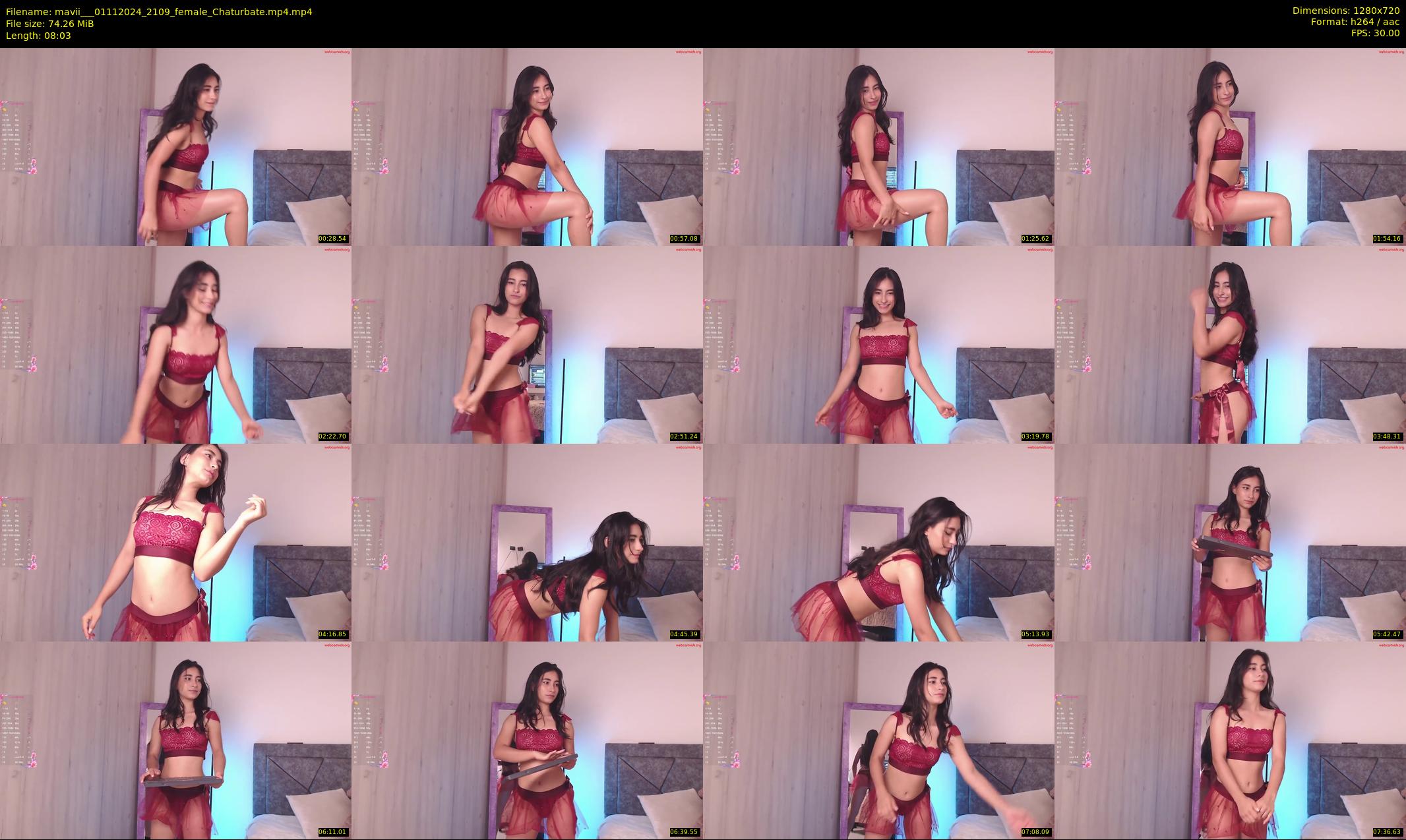 mavii__ — 9 minute Chaturbate female cam show recording, 720p, Nov 1, 2024