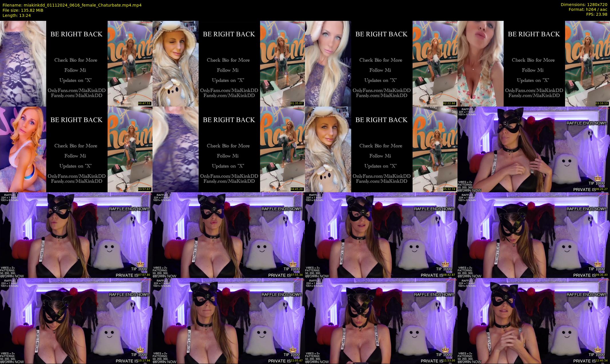 miakinkdd — 14 minute Chaturbate female cam show recording, 720p, Nov 1, 2024