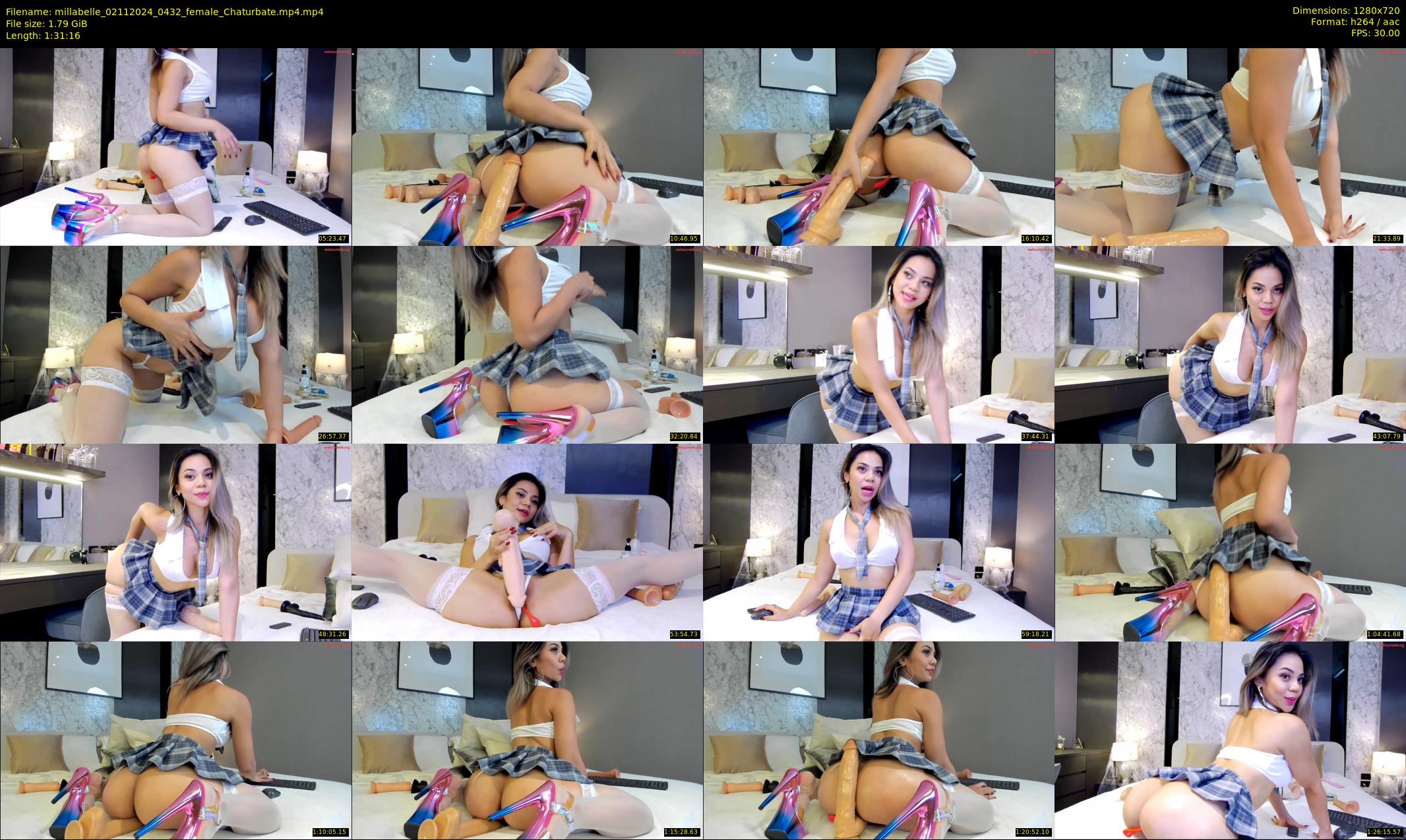 millabelle — 92 minute Chaturbate female cam show recording, 720p, Nov 2, 2024