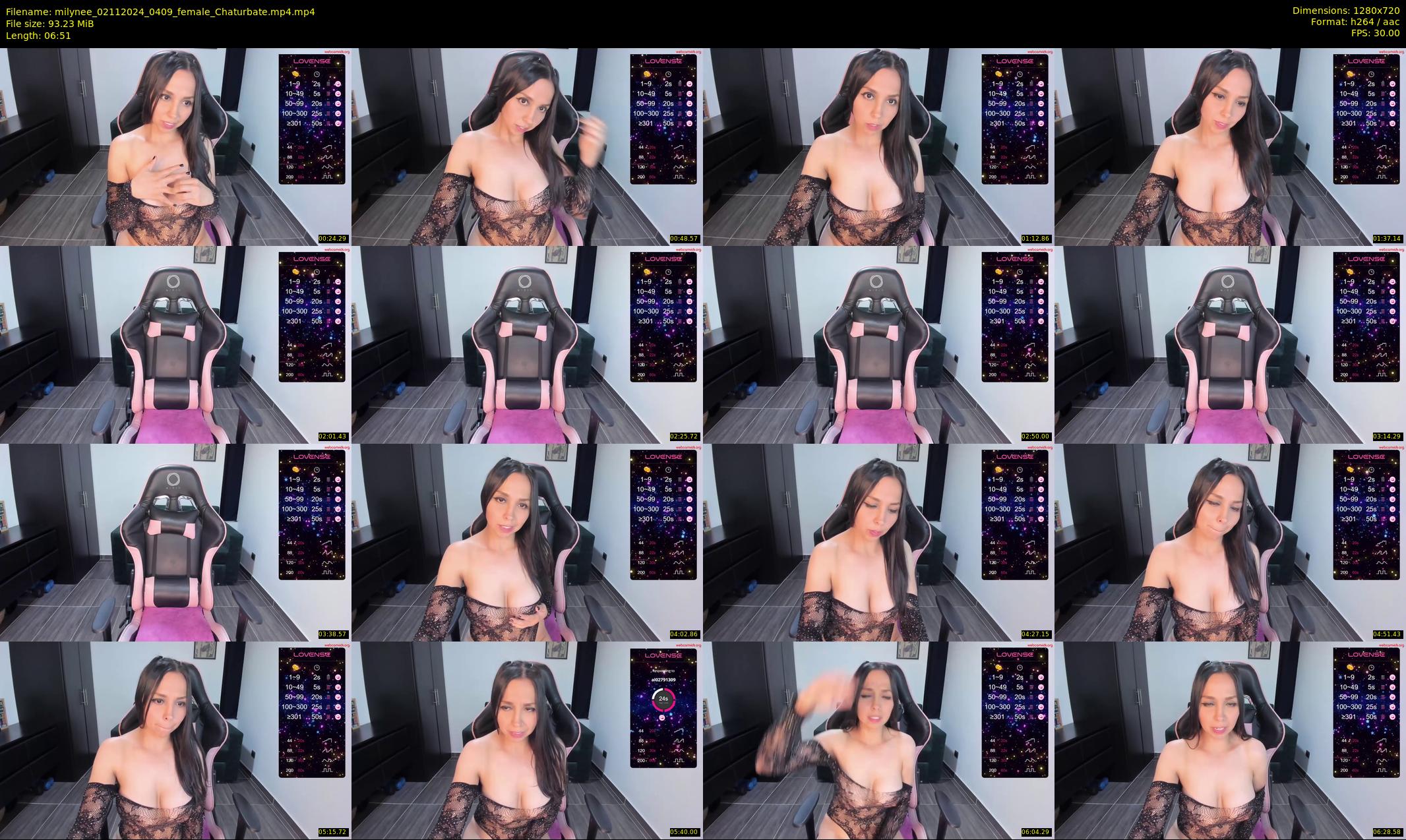 milynee — 7 minute Chaturbate female cam show recording, 720p, Nov 2, 2024