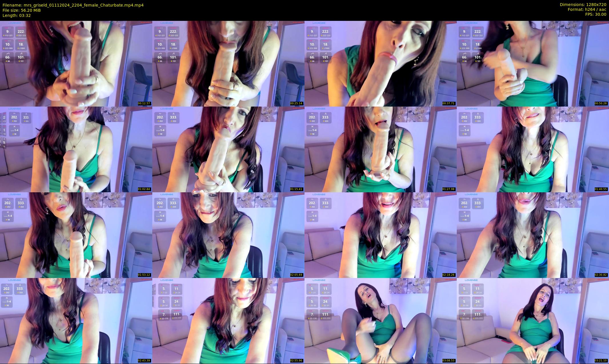 mrs_griseld — 4 minute Chaturbate female cam show recording, 720p, Nov 1, 2024